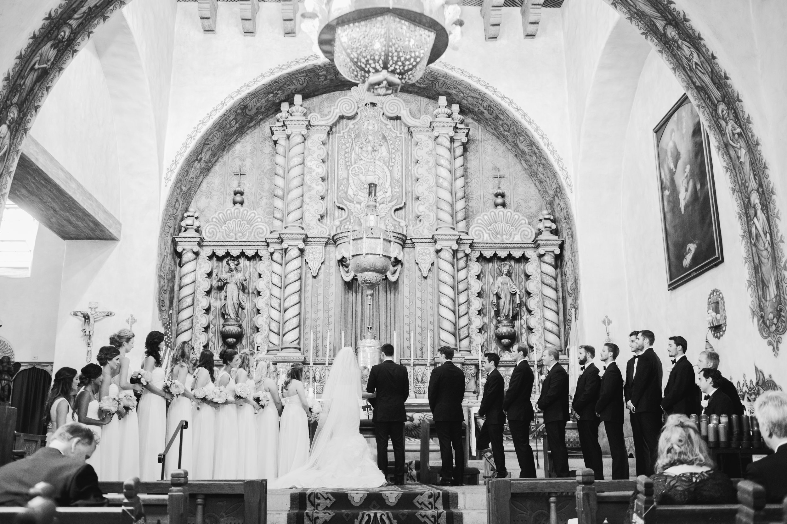 santabarbarawedding.com | Photo: Marianne Wilson | Our Lady of Mt. Carmel Wedding Ceremony Ideas