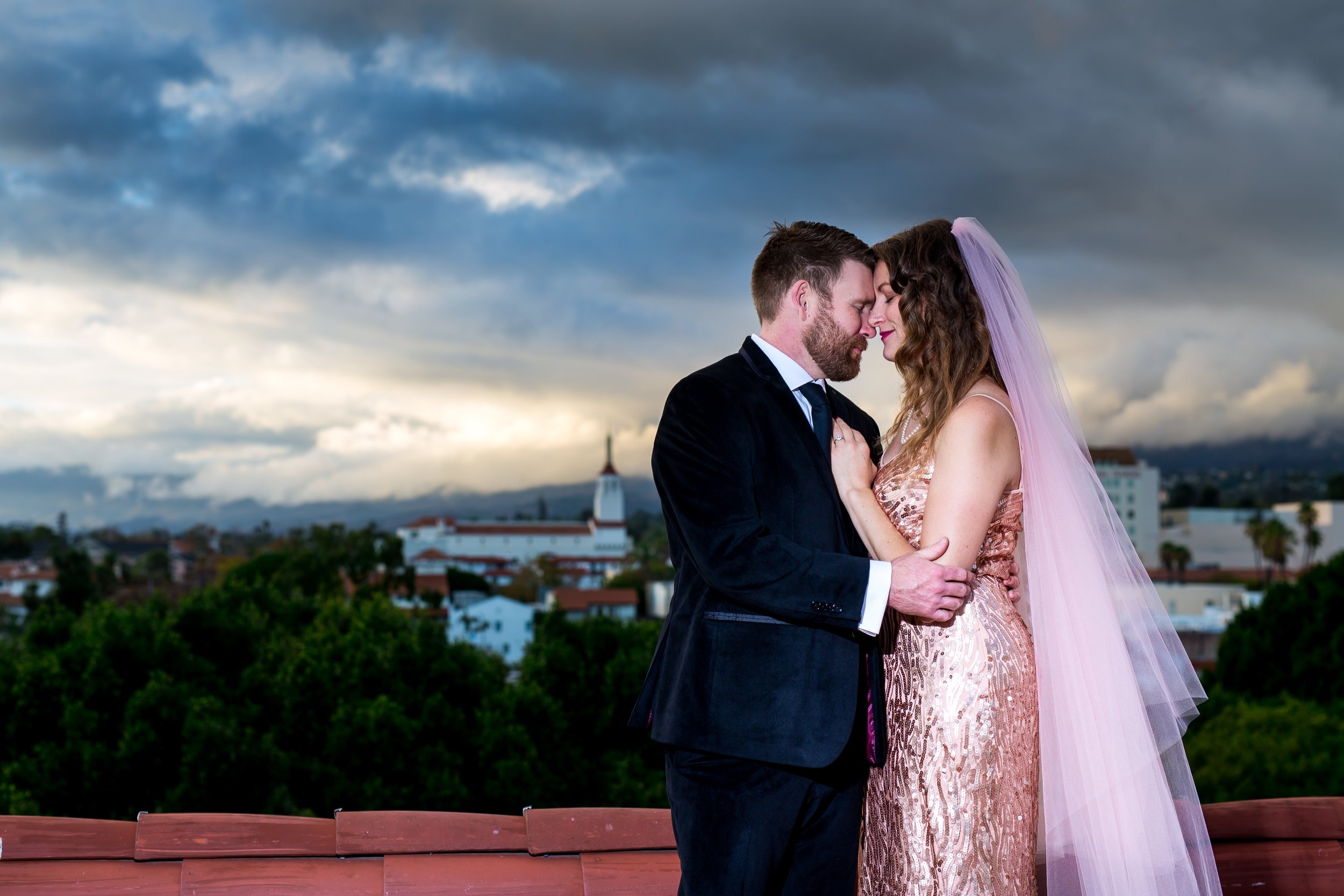 santabarbarawedding.com | Photo: Tim Halberg | Rainy Wedding Day Inspiration