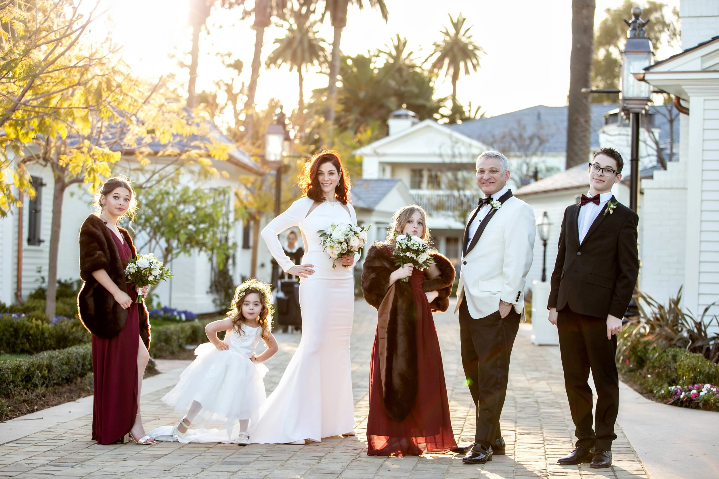 www.santabarbarawedding.com | Laurie Bailey | Rosewood Miramar | Ann Johnson Events | Studio B Beauty | Panache Bridals | Emma Rose Floral | Bride and Groom with Family 