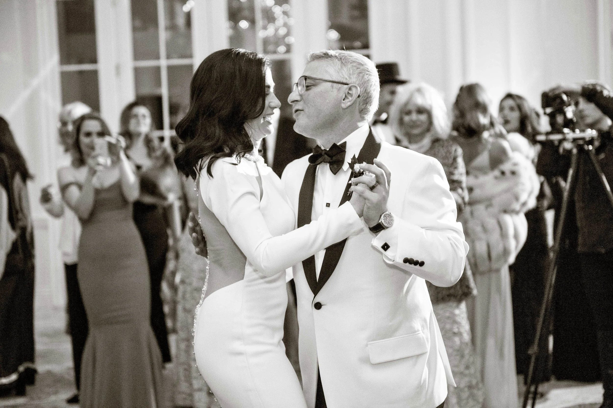 www.santabarbarawedding.com | Laurie Bailey | Rosewood Miramar | Ann Johnson Events | SPARK Creative Events | DJ Curly | Couple Shares a Dance