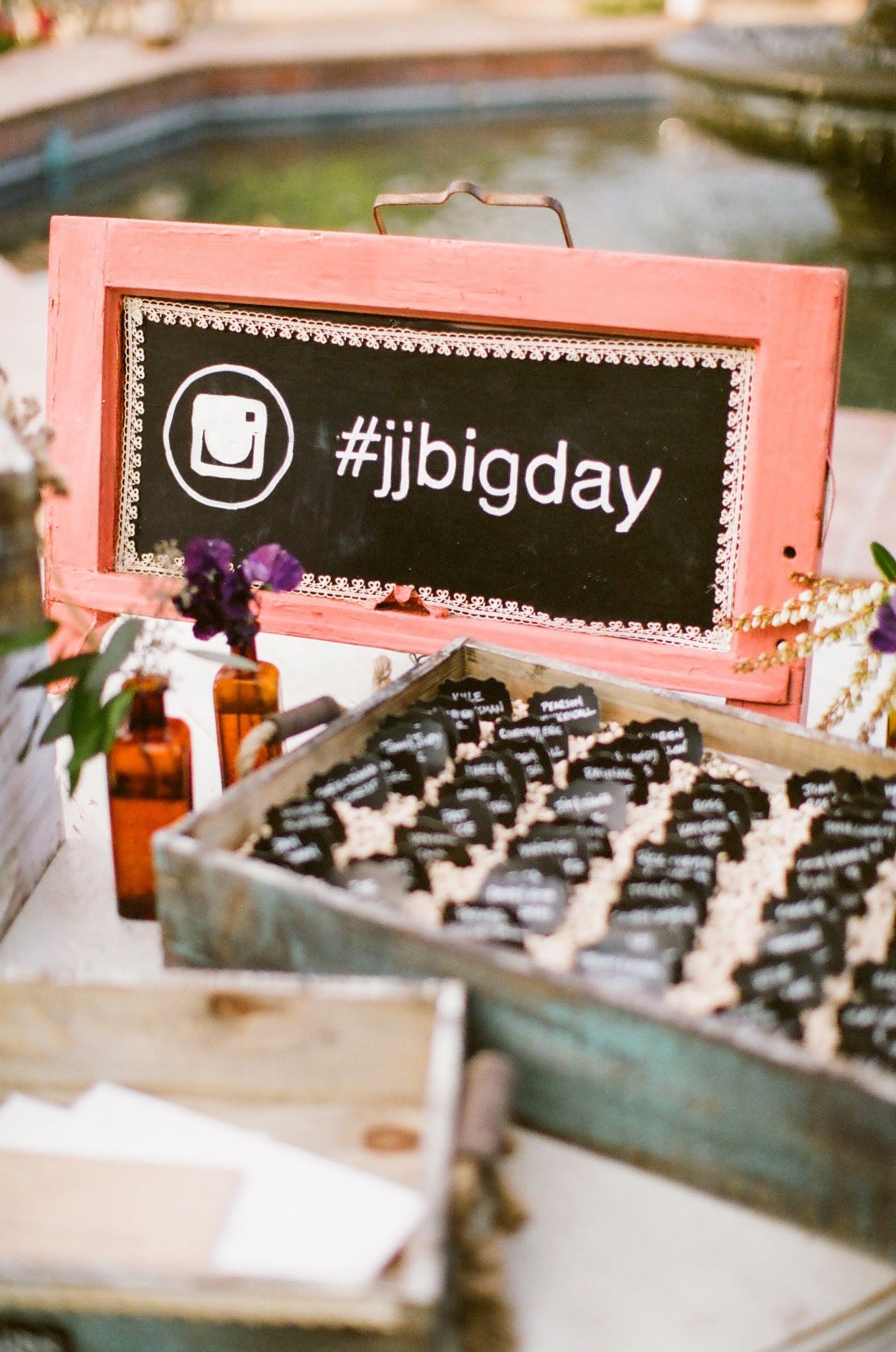 santabarbarawedding.com | photography: Nancy Neil | Orange Eclectic Wedding Ideas