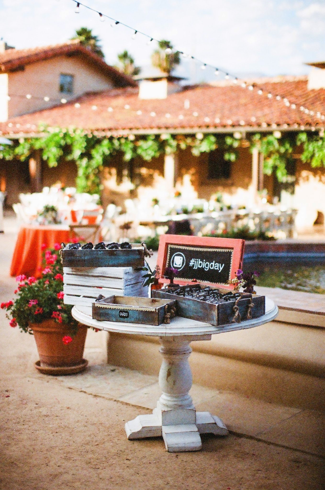 santabarbarawedding.com | photography: Nancy Neil | Orange Eclectic Wedding Ideas