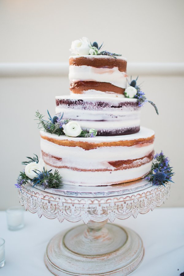 www.santabarbarawedding.com | Canary Hotel | Harmony Lynn Photography | Wedding Cake