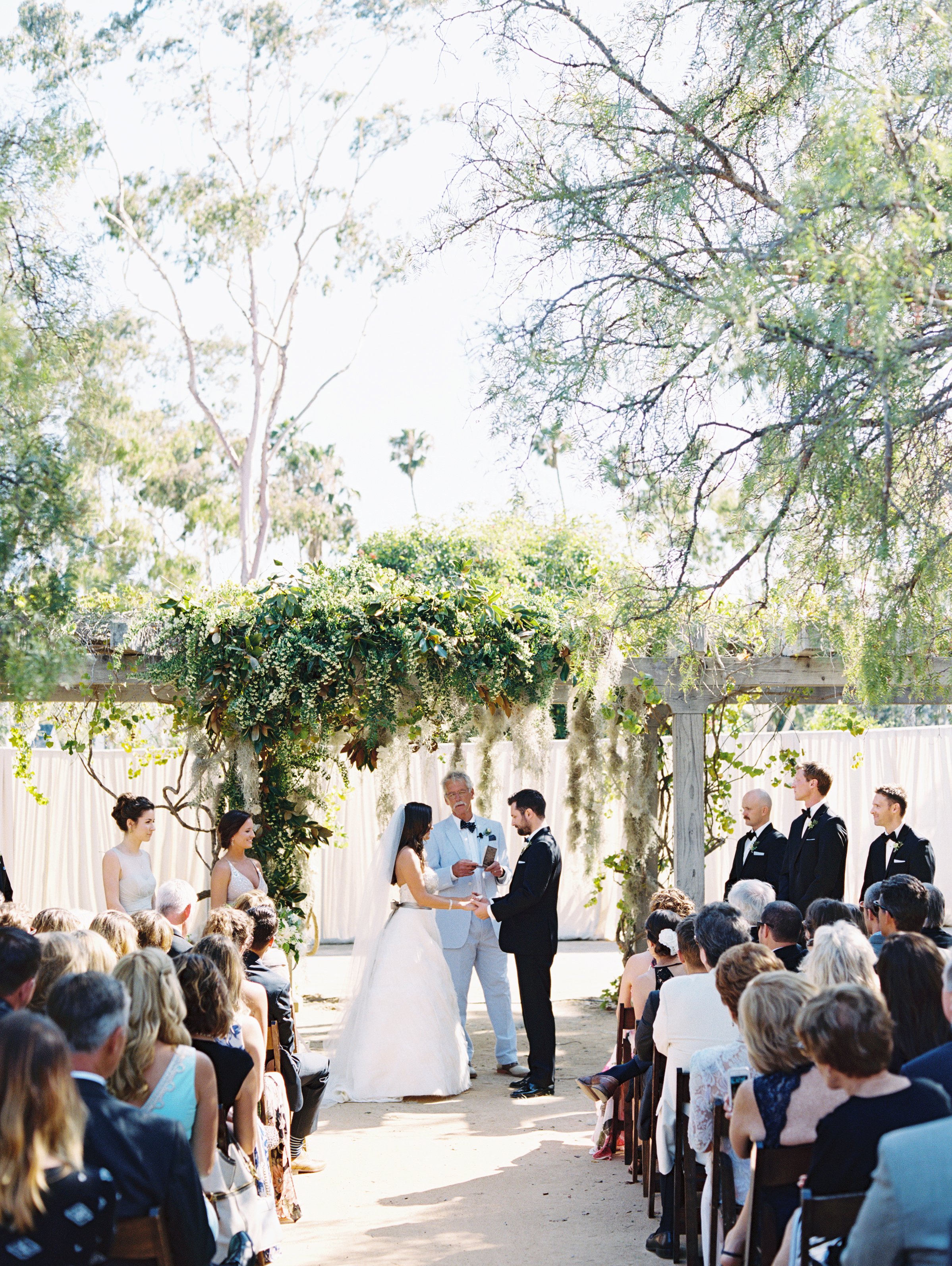 www.santabarbarawedding.com | Pat Moyer Wedding Photography & Films | Santa Barbara Historical Museum | Magnolia Weddings | Camiella Floral Designs | Ceremony