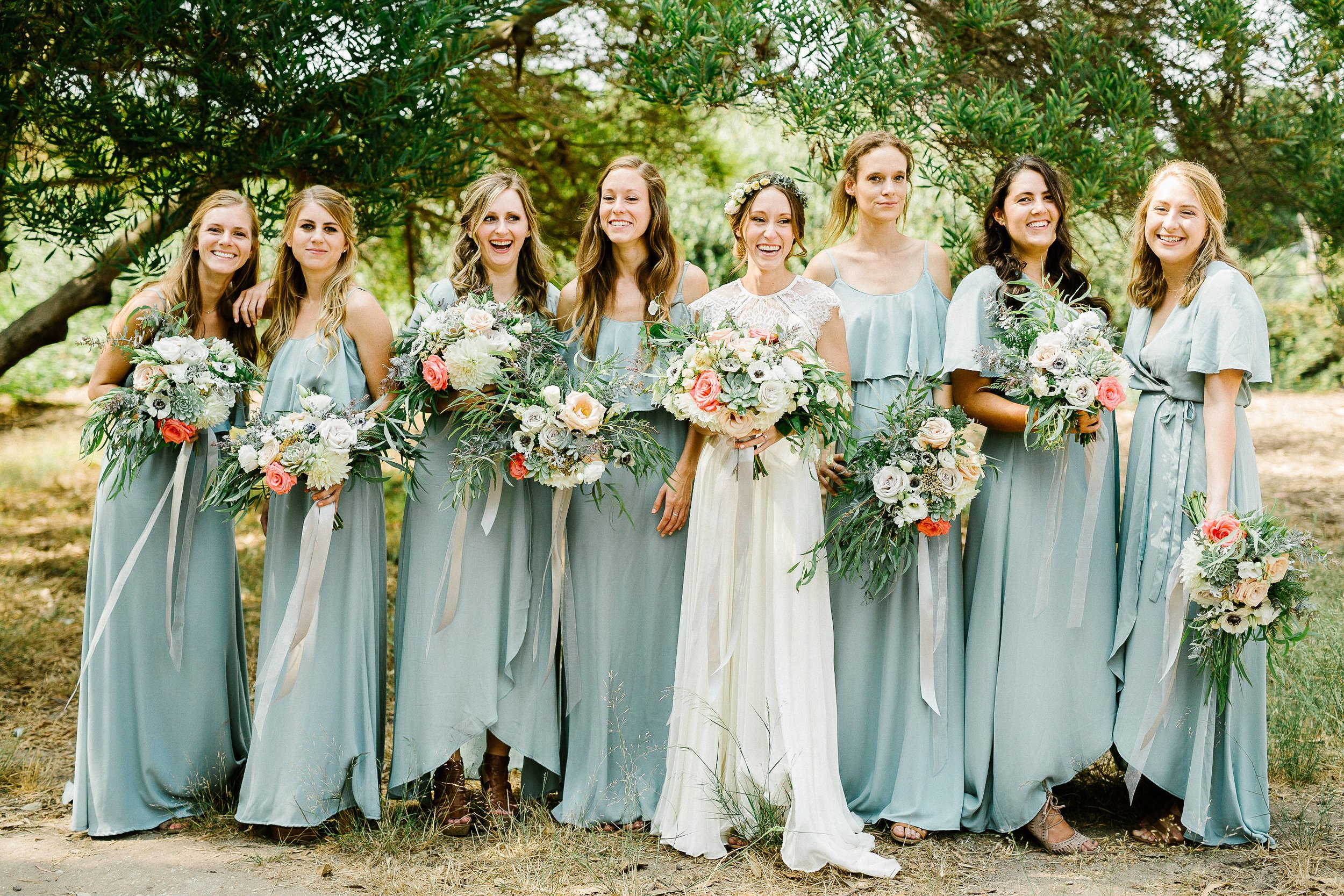 www.santabarbarawedding.com | Elings Park | Hannah Rose Gray | Bridesmaids