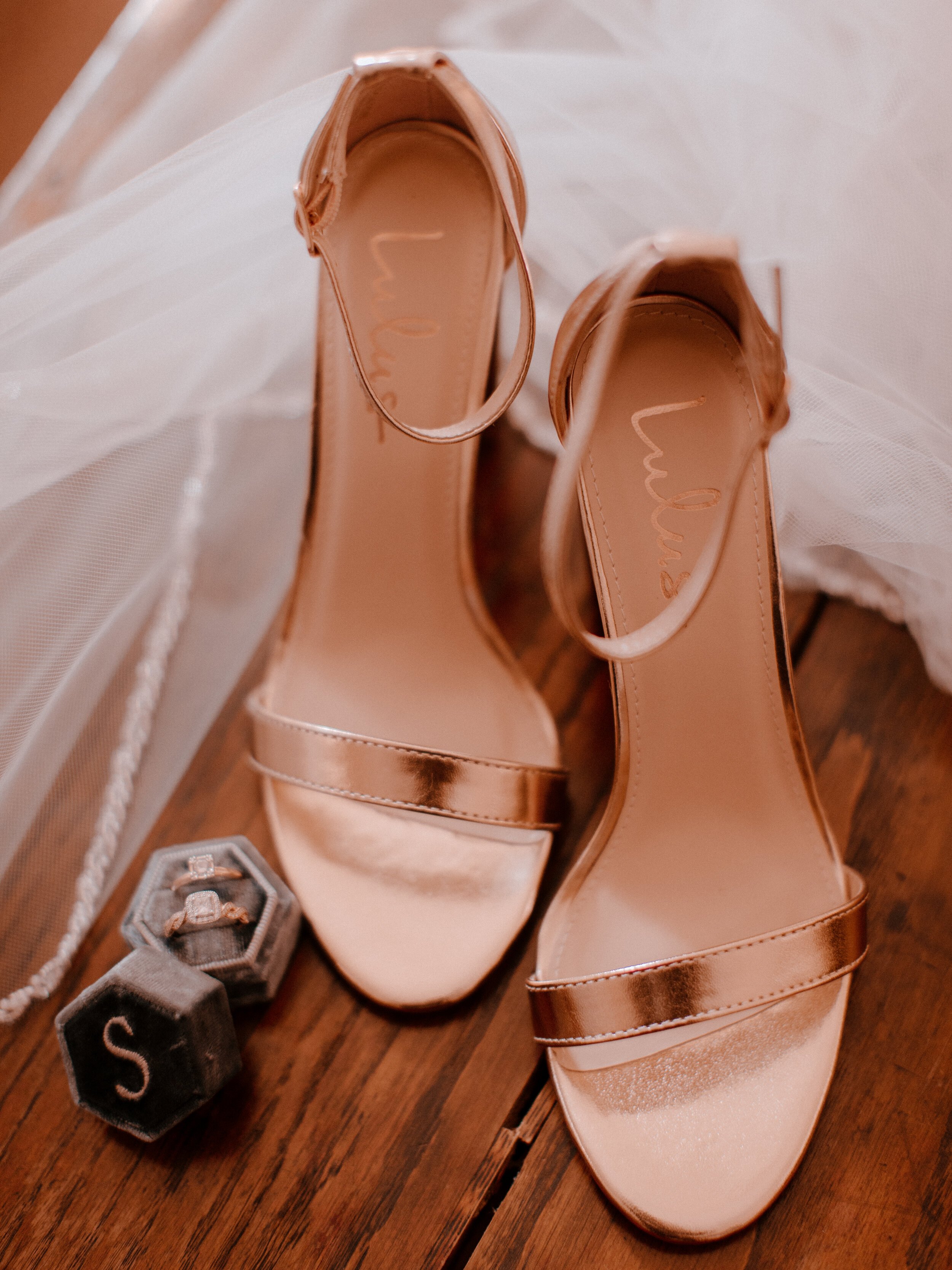 www.santabarbarawedding.com | Chris J Evans | Alegria by Design | Belmond El Encanto | Bride’s Shoes and Wedding Rings