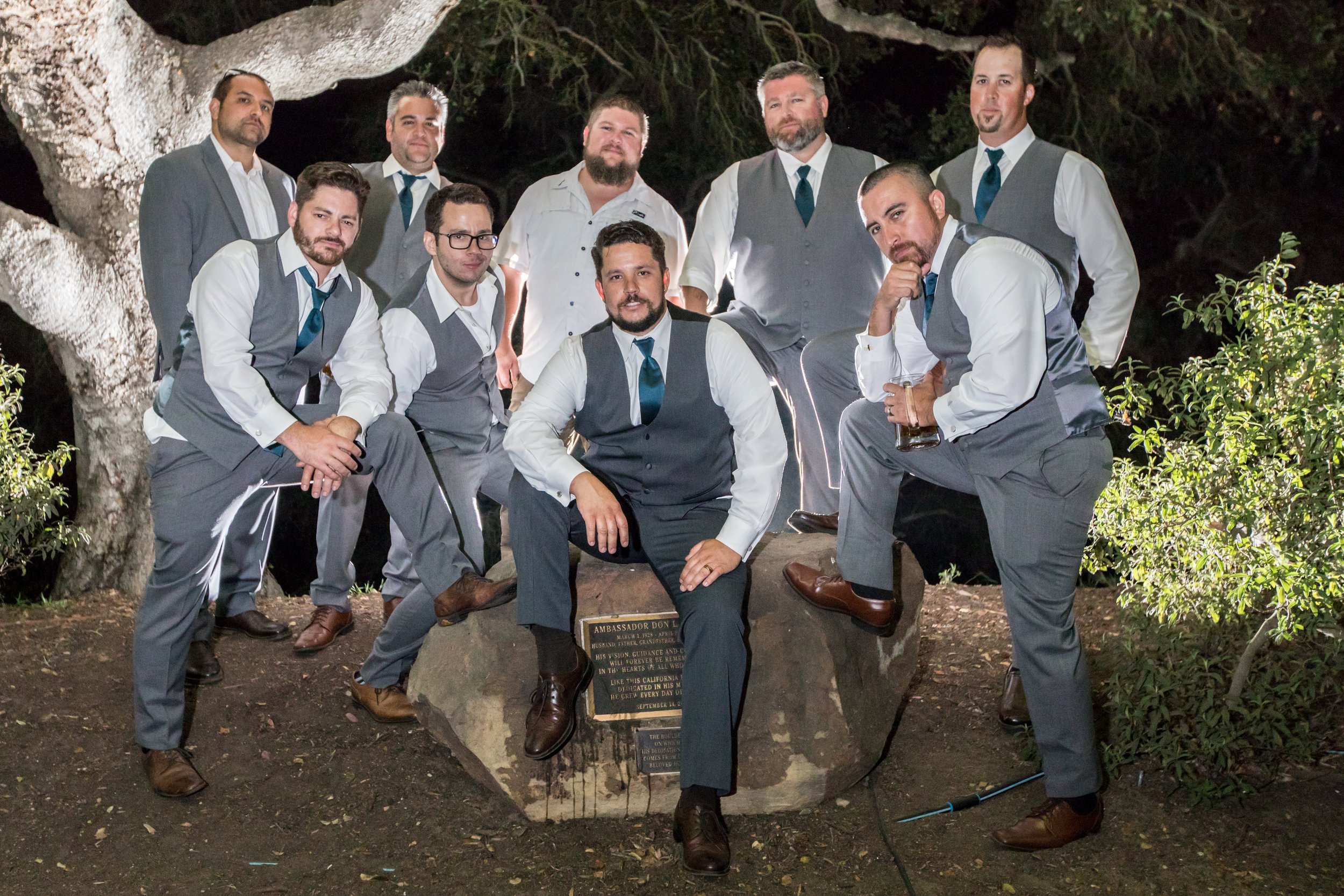 www.santabarbarawedding.com | Elings Park | Waller Weddings | Groomsmen