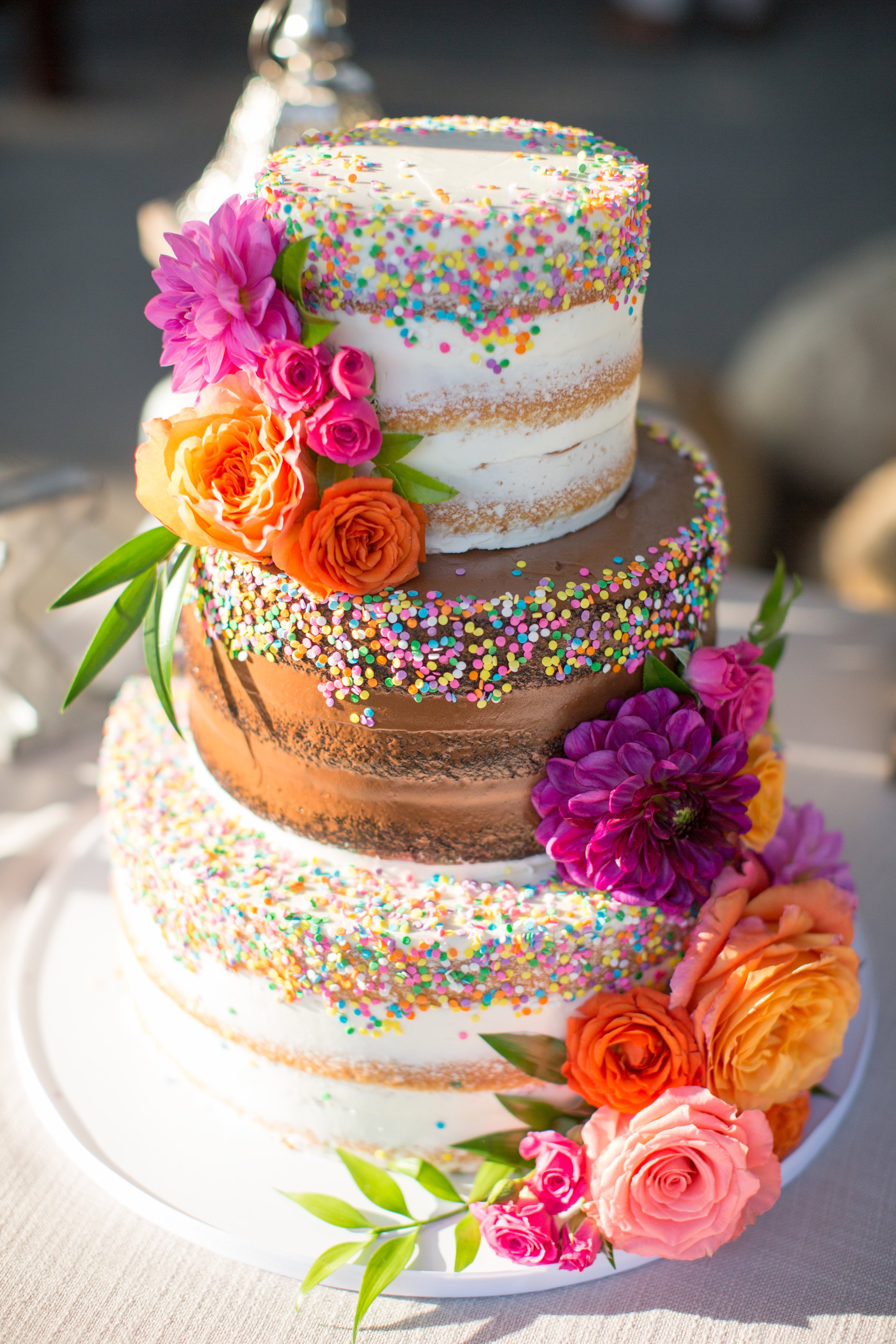 www.santabarbarawedding.com | Elings Park | Waller Weddings | Wedding Cake