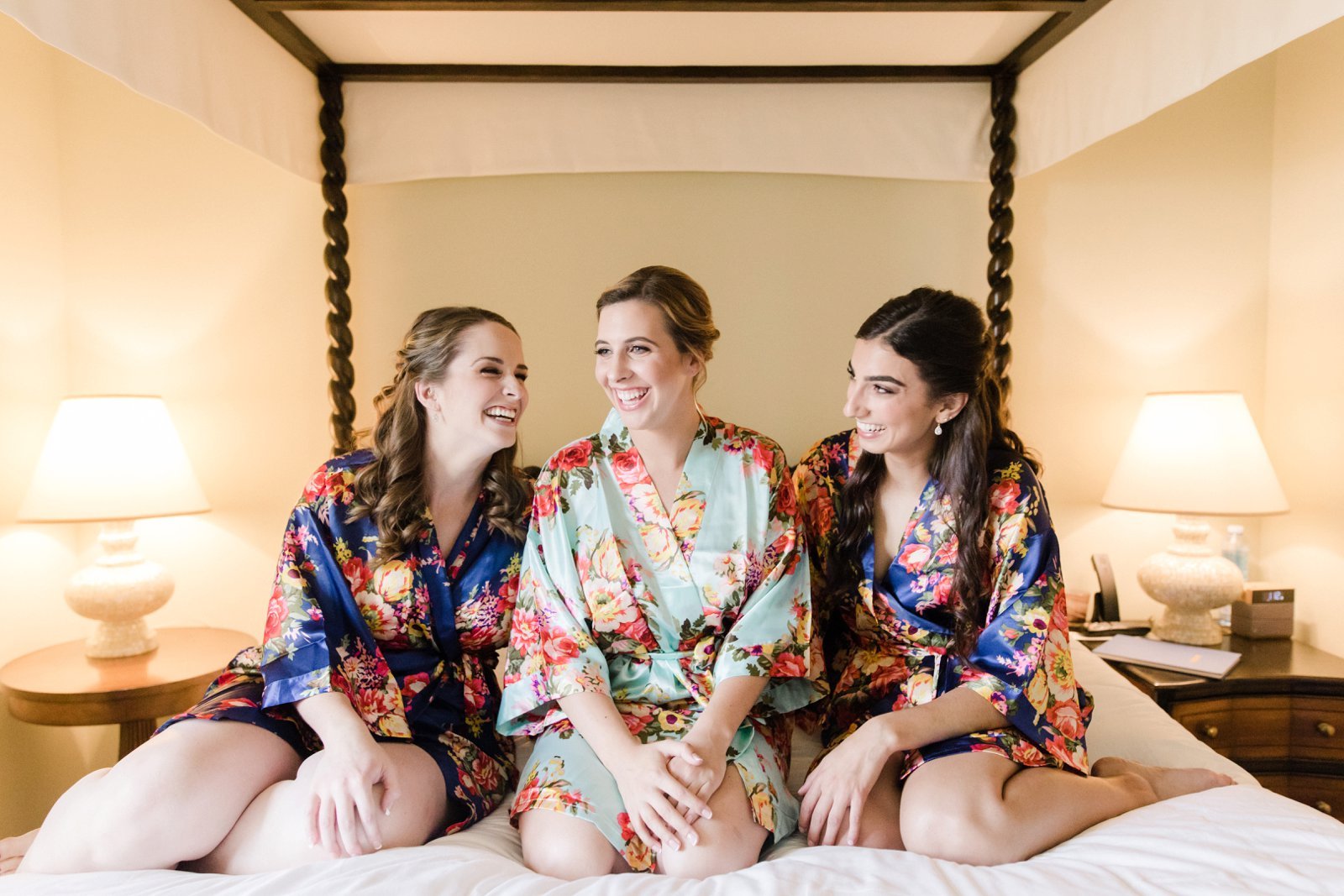 www.santabarbarawedding.com | Anna Delores Photography | Kimpton Canary Hotel | Onyx + Redwood | Dream Catcher Artistry | Bride and Bridesmaids in Robes