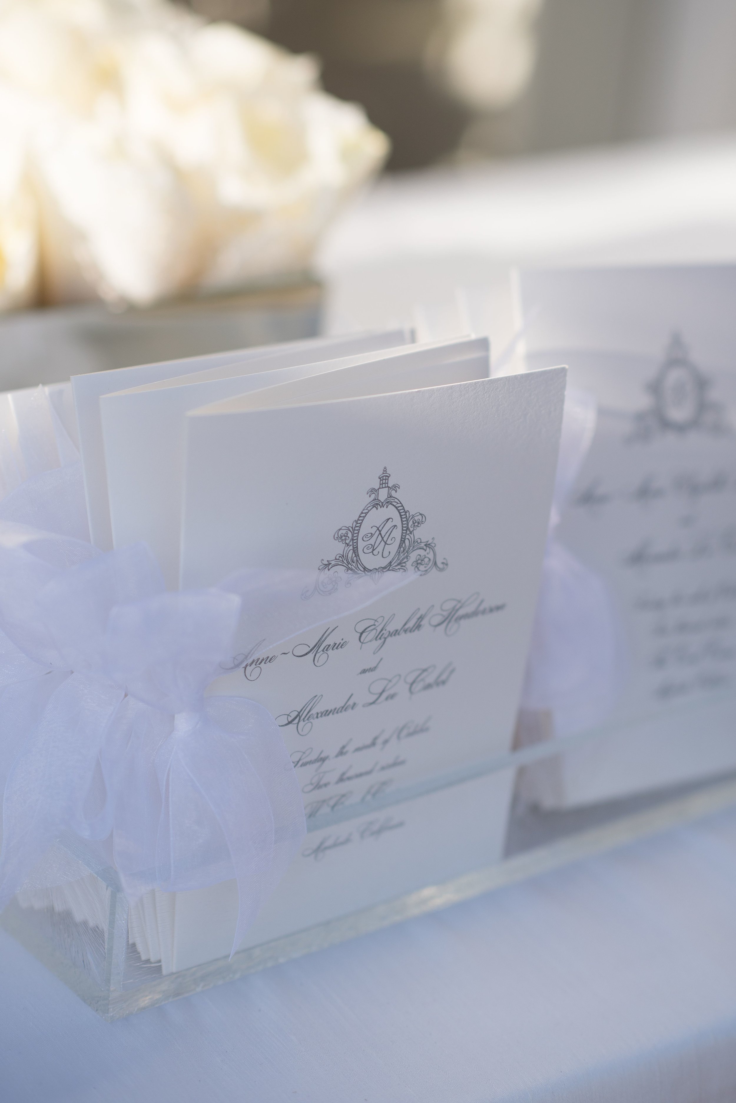 www.santabarbarawedding.com | Nate &amp; Jenny Weddings | Four Seasons Resort The Biltmore | Ann Johnson Events | Florals by NICO | La Tavola | Wedding Ceremony Programs