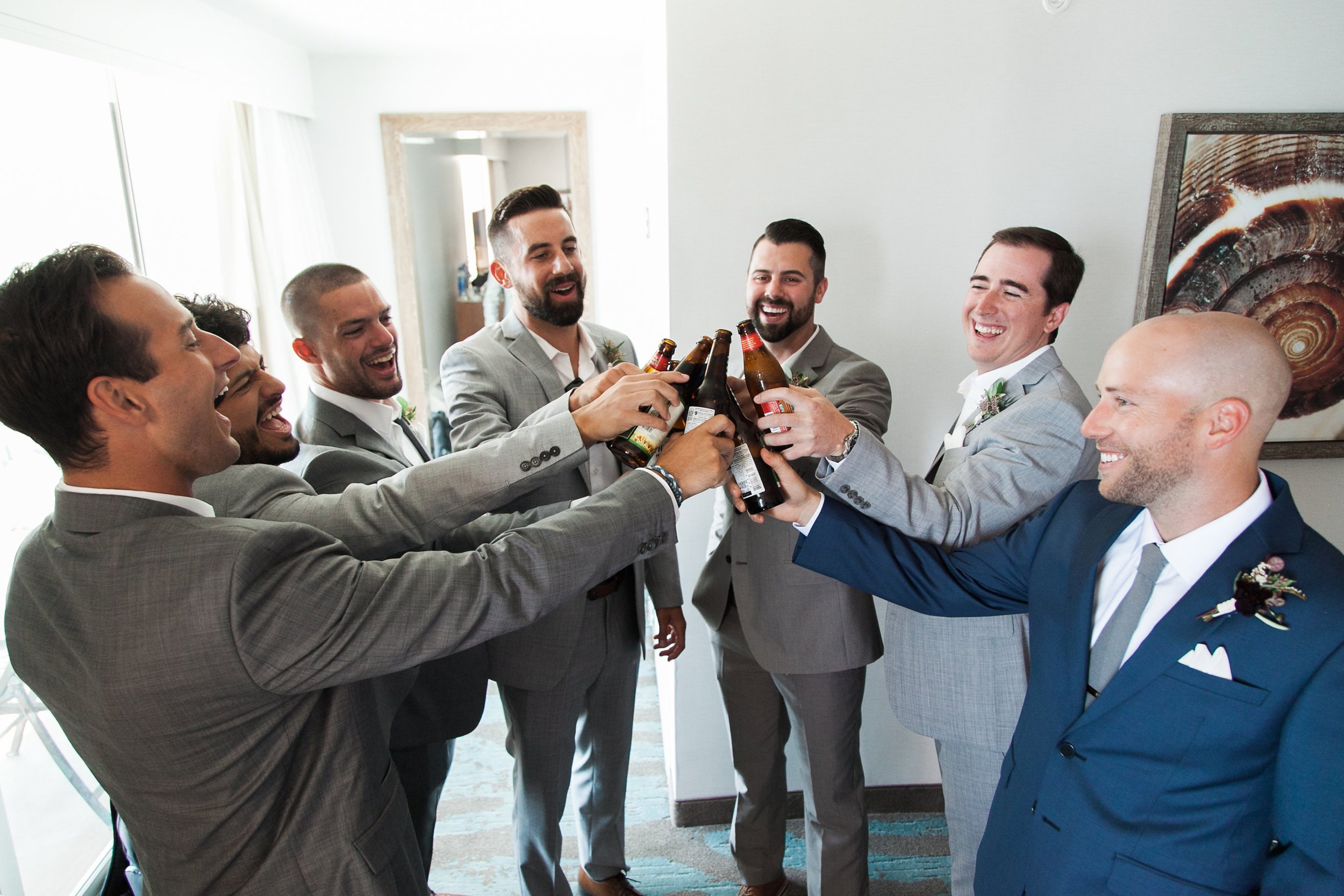 www.santabarbarawedding.com | Ann Johnson | Katie Shuler Photography | Ventura Botanical Gardens | Groomsmen