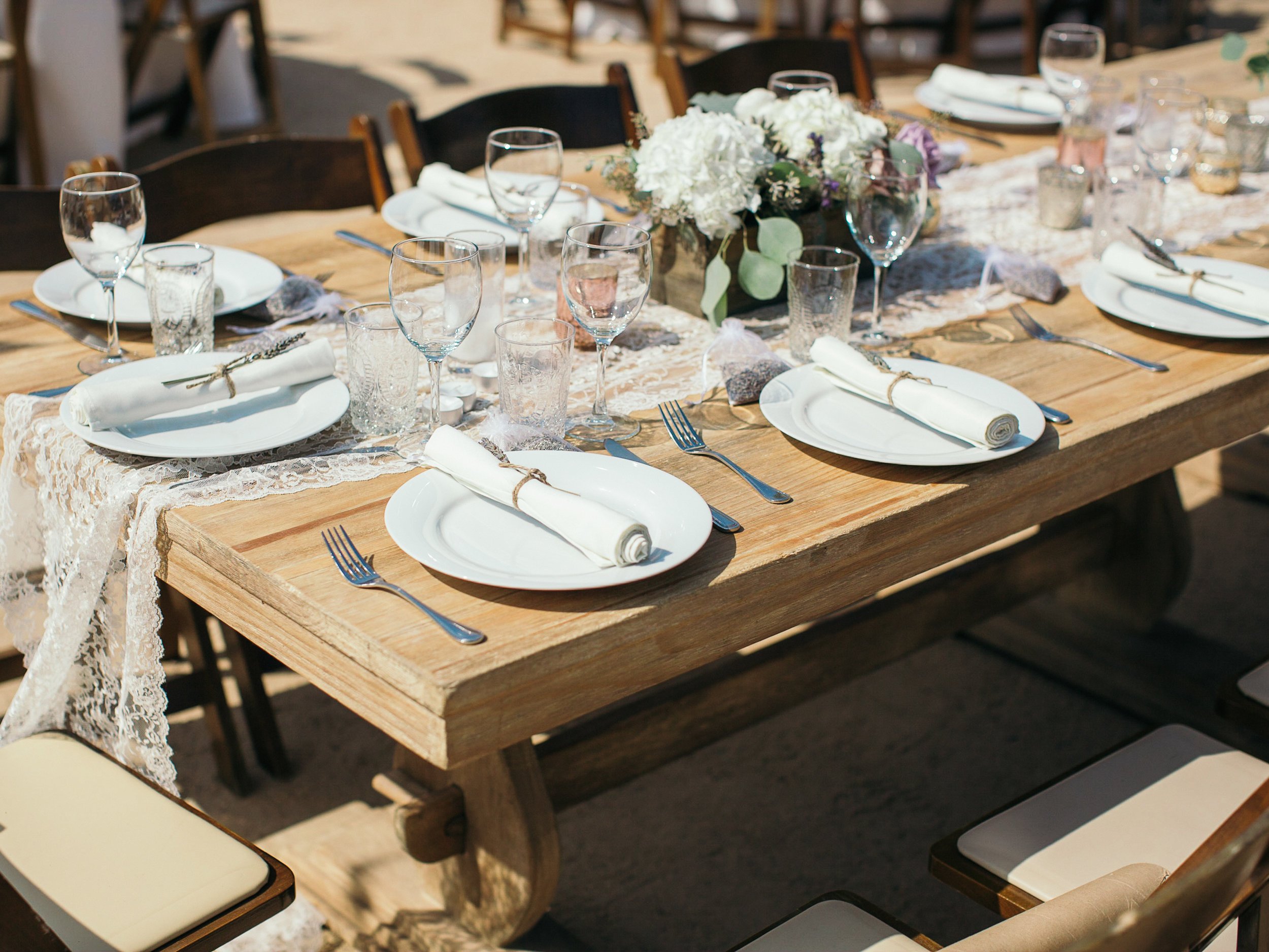 santabarbarawedding.com | Photo: Kiel Rucker | Lavender and lace wedding ideas at Santa Barbara Historical Museum