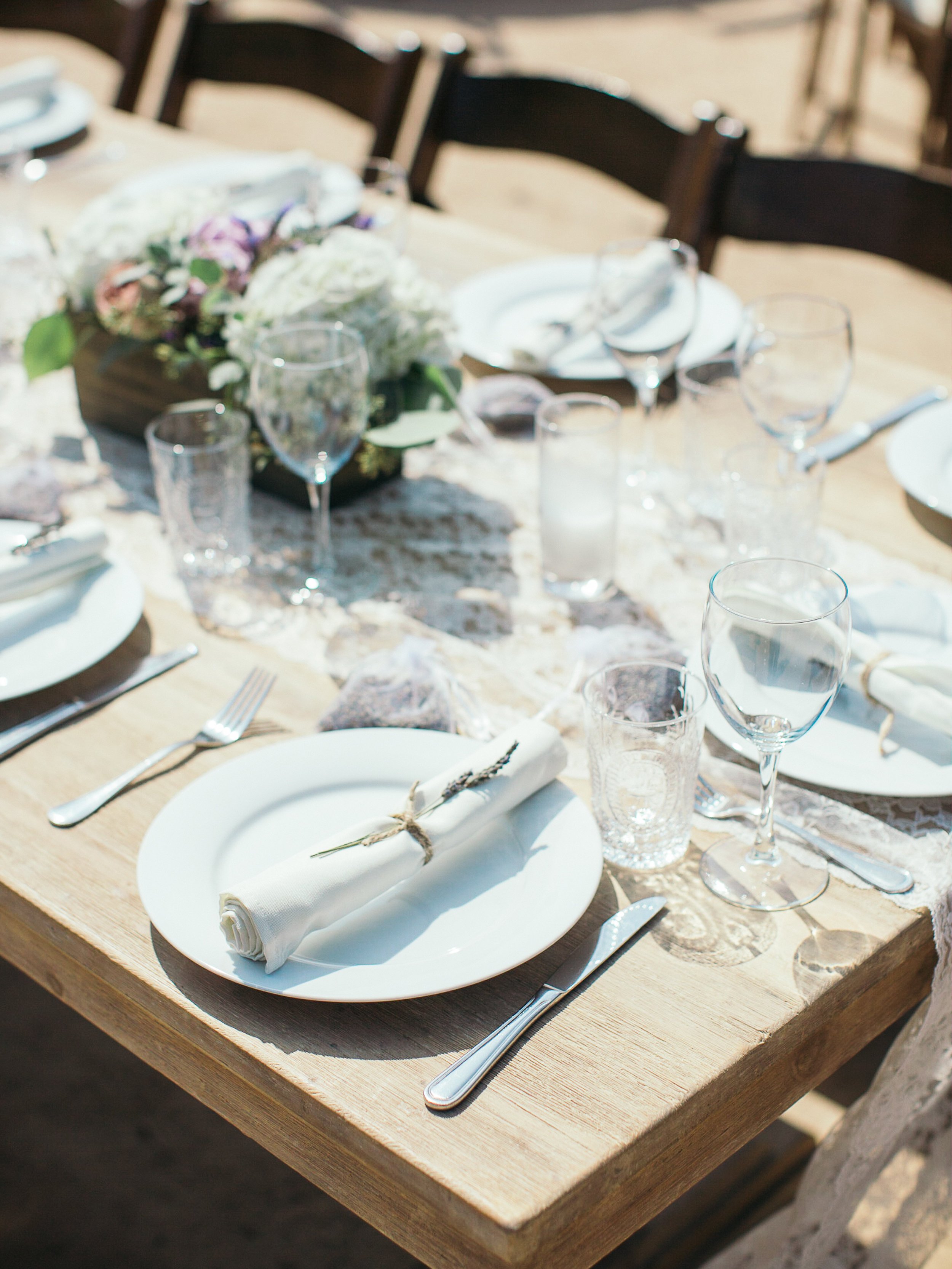 santabarbarawedding.com | Photo: Kiel Rucker | Lavender and lace wedding ideas at Santa Barbara Historical Museum