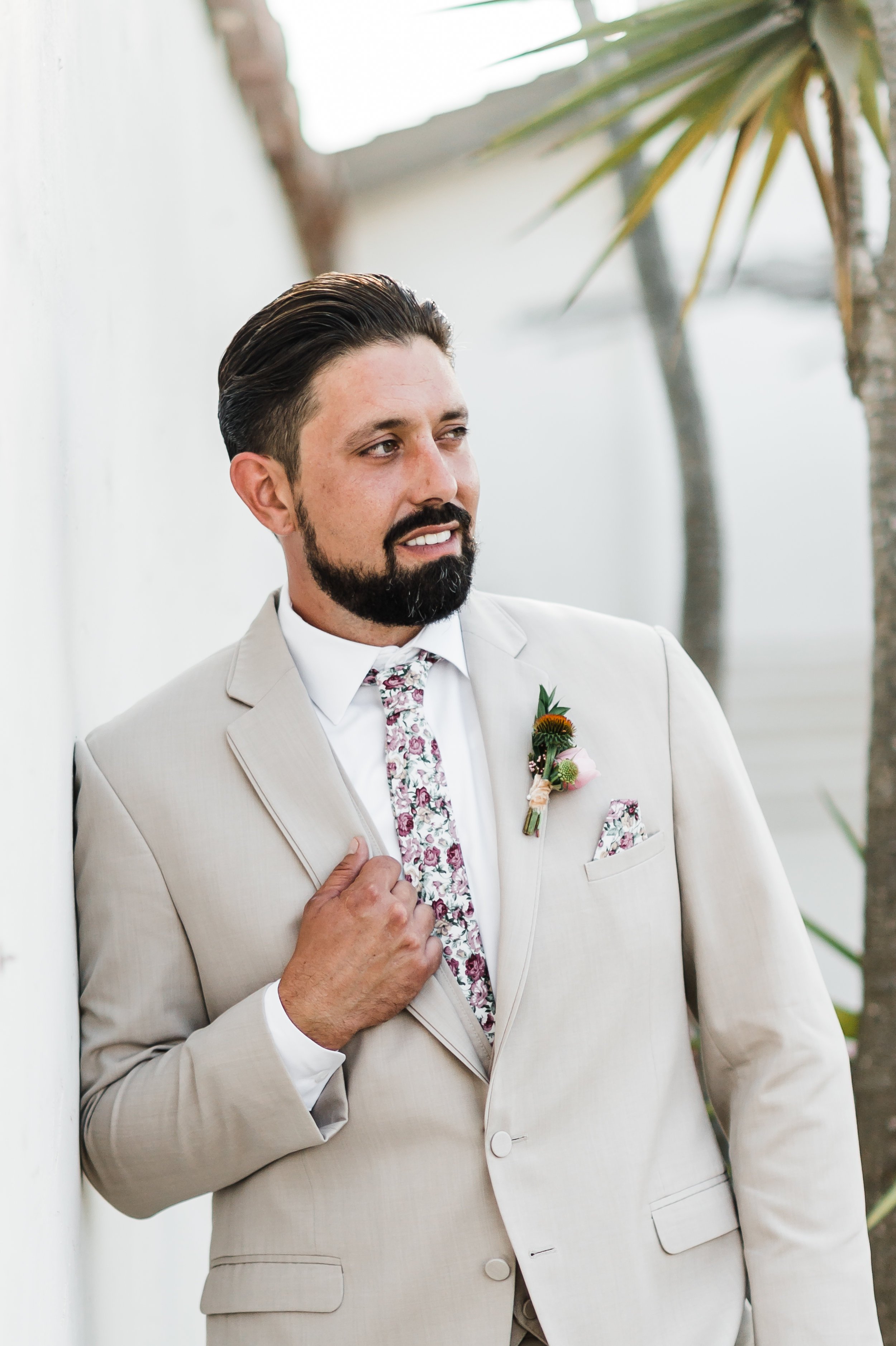 www.santabarbarawedding.com | Michelle Ramirez Photography | Olivas Adobe | Karen Marie Events | Tangled Lotus | Friar Tux | Dada Lopez | Groom Before the Ceremony 