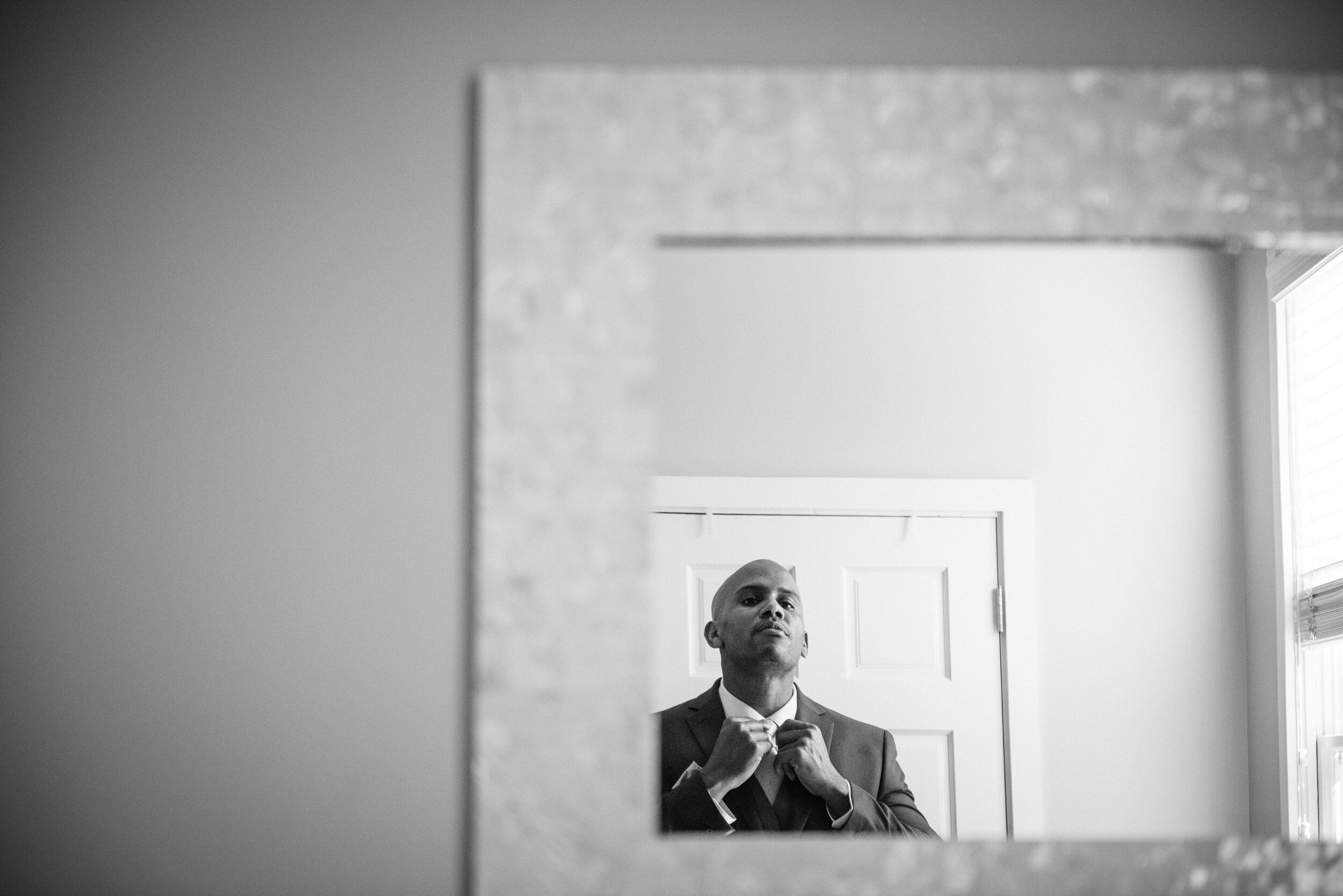 www.santabarbarawedding.com | ByCherry Photography | Santa Barbara Courthouse | Kaycee Dirkse | Groom Getting Ready