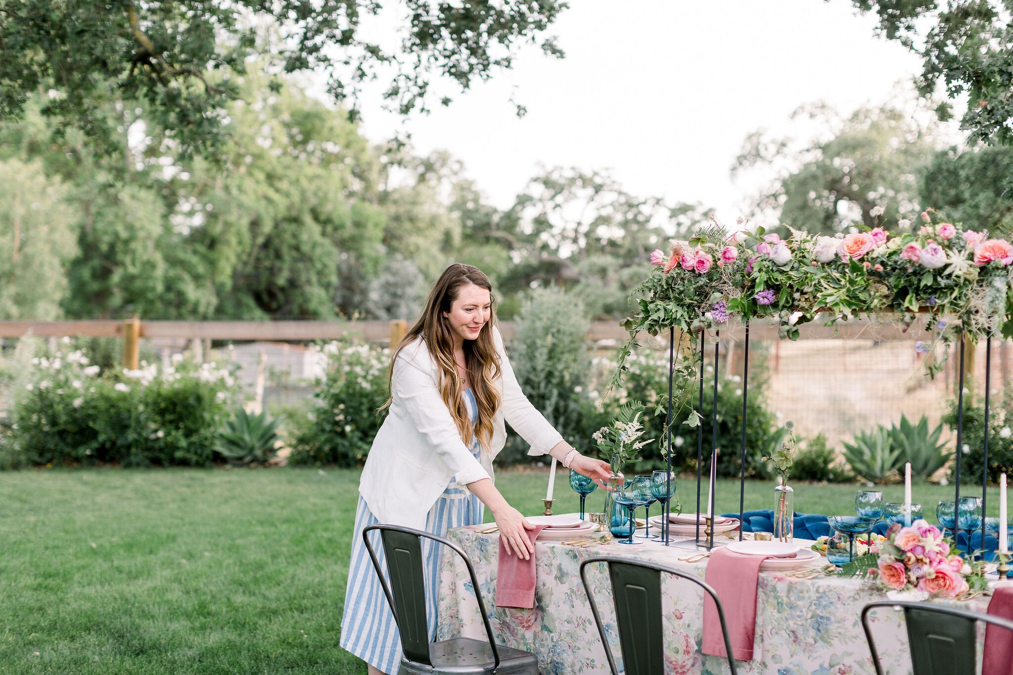 www.santabarbarawedding.com | Foxen Canyon Ranch | Lauren Michelle | Reception Table