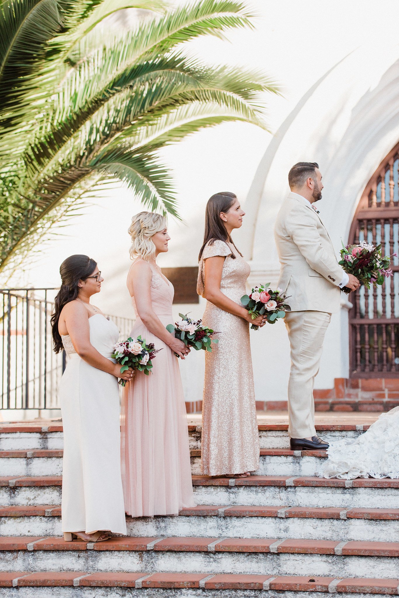 www.santabarbarawedding.com | Grace Kathryn Photography | Santa Barbara Courthouse | Canary Hotel | Amazing Days Events | Bridesmaids | Ceremony