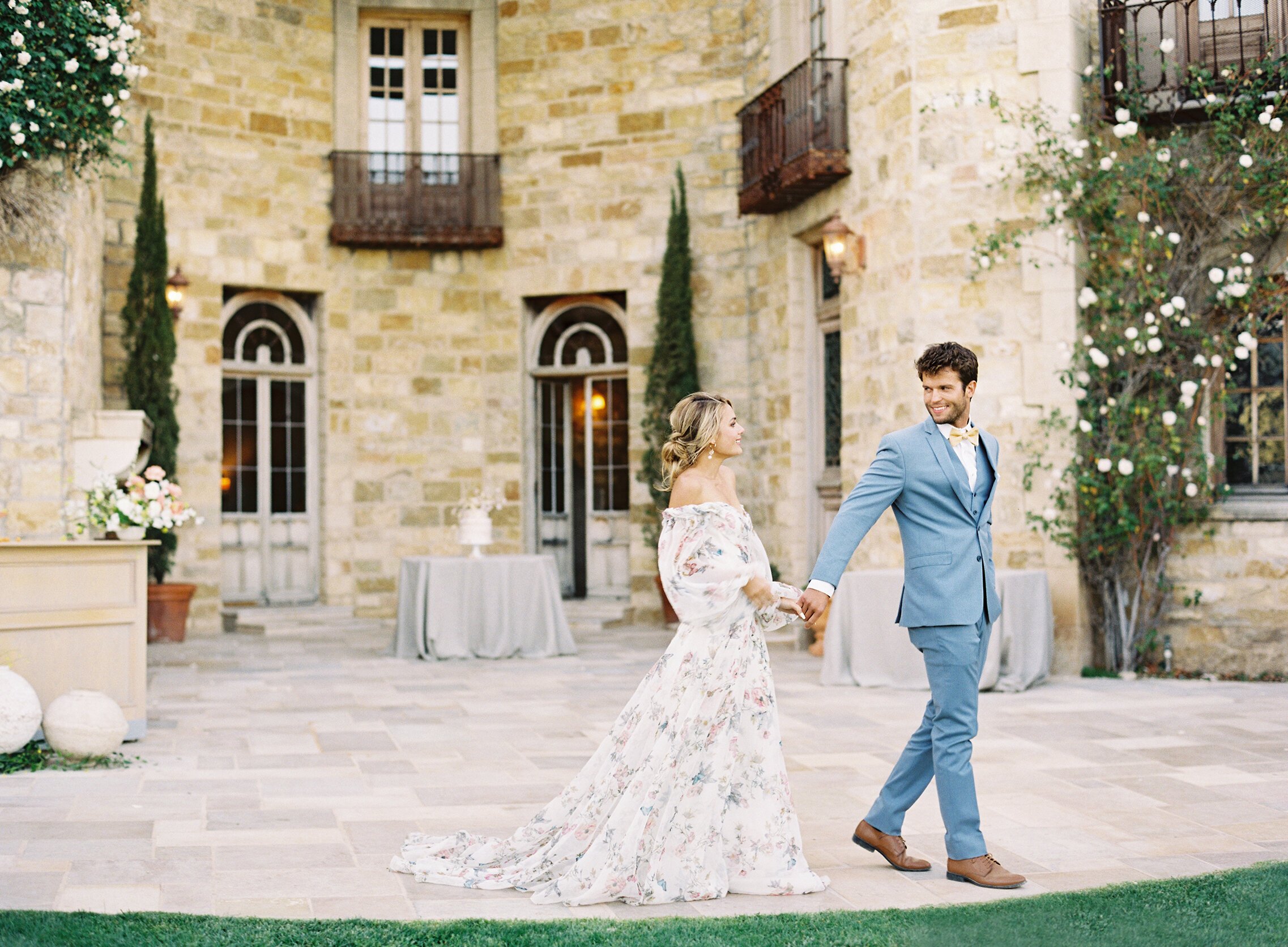 www.santabarbarawedding.com | Meg Sandu Photography | Sunstone Villa | Weddings by Susanne Dunne | Emblem Flowers | Friar Tux | Monique Lhuillier | Page Beauty | Styled Bride and Groom