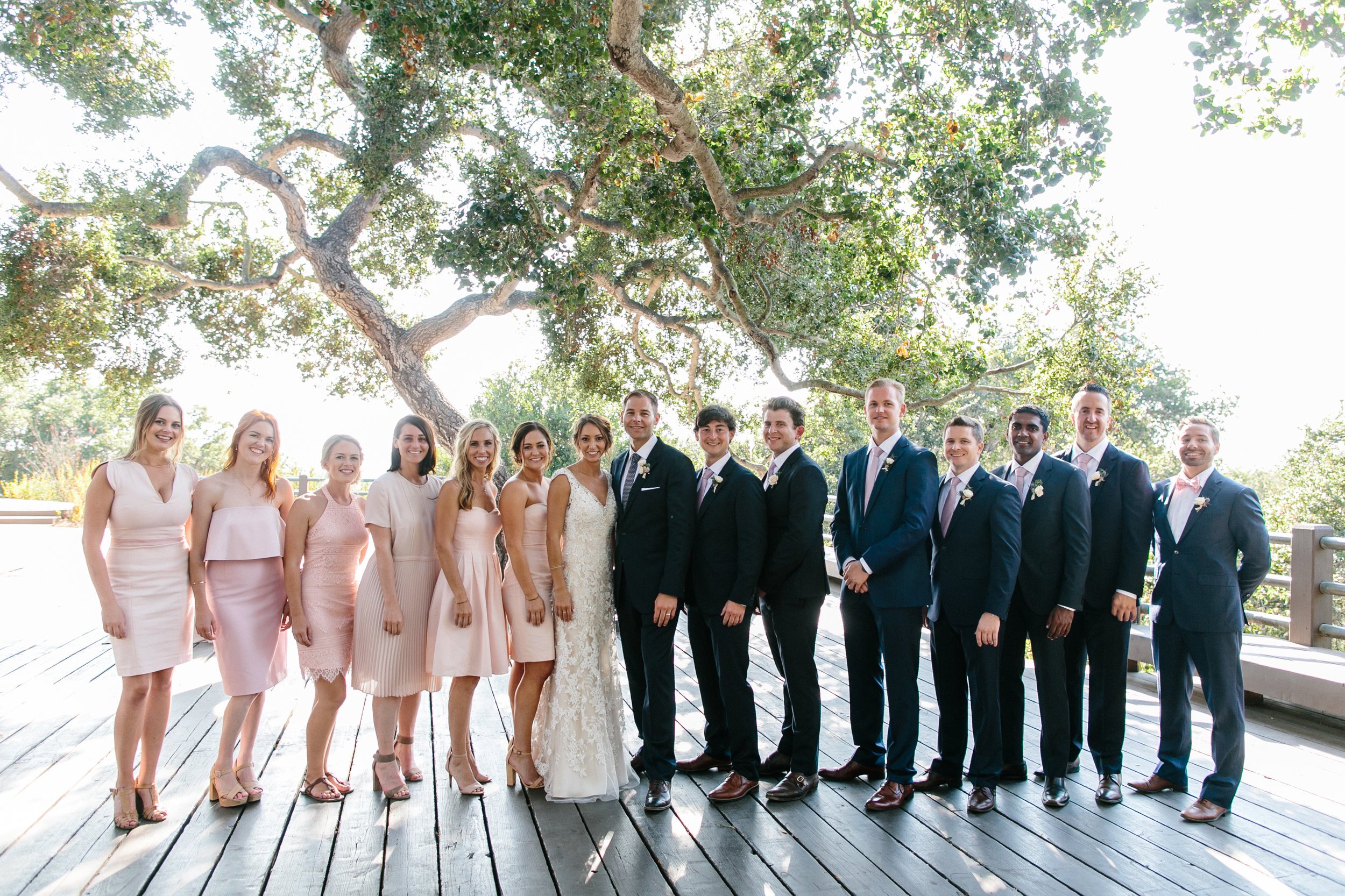 www.santabarbarawedding.com | Josh Newton | Elings Park | Burlap & Bordeaux | Bridal Party