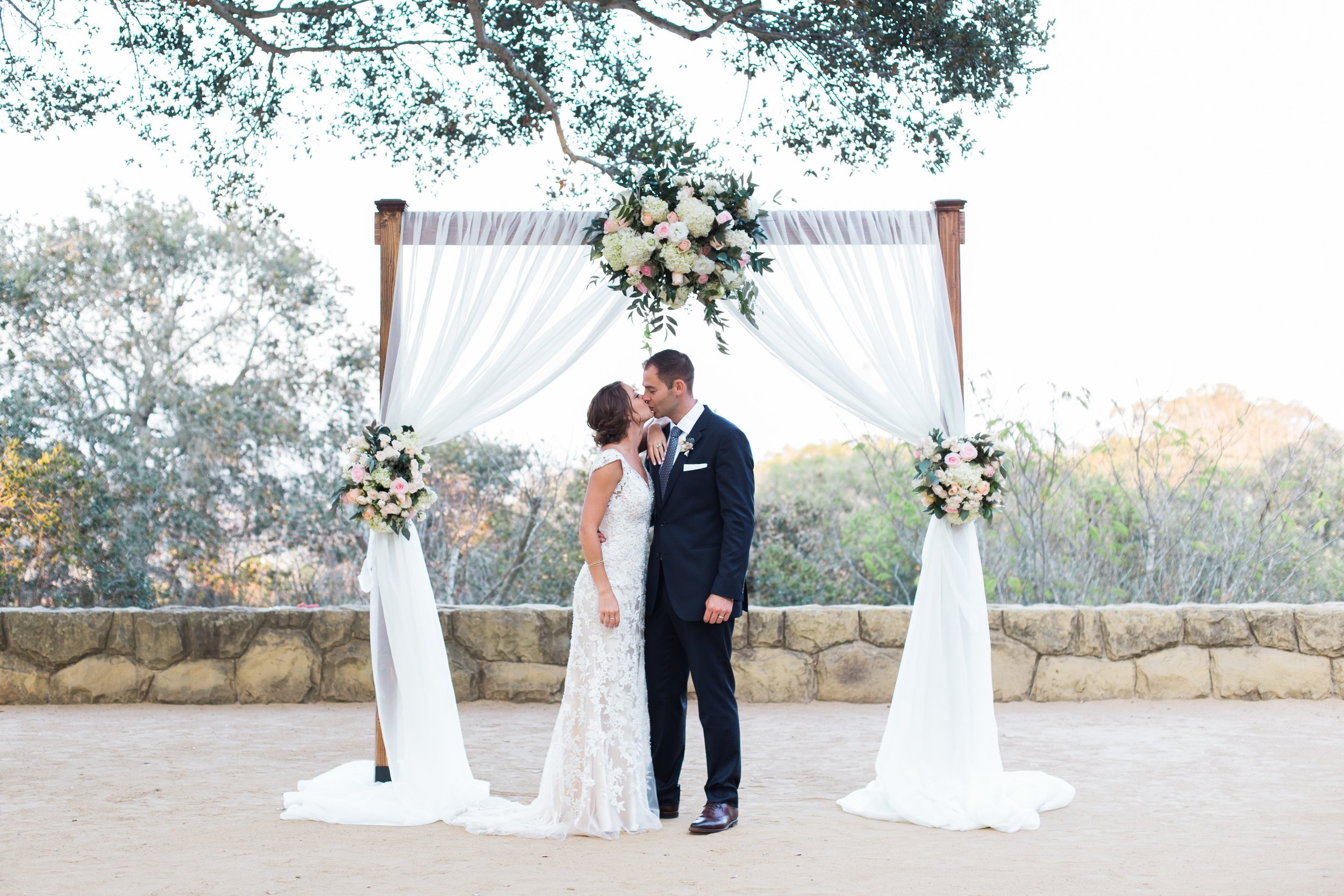 www.santabarbarawedding.com | Josh Newton | Elings Park | Burlap & Bordeaux | Bride and Groom