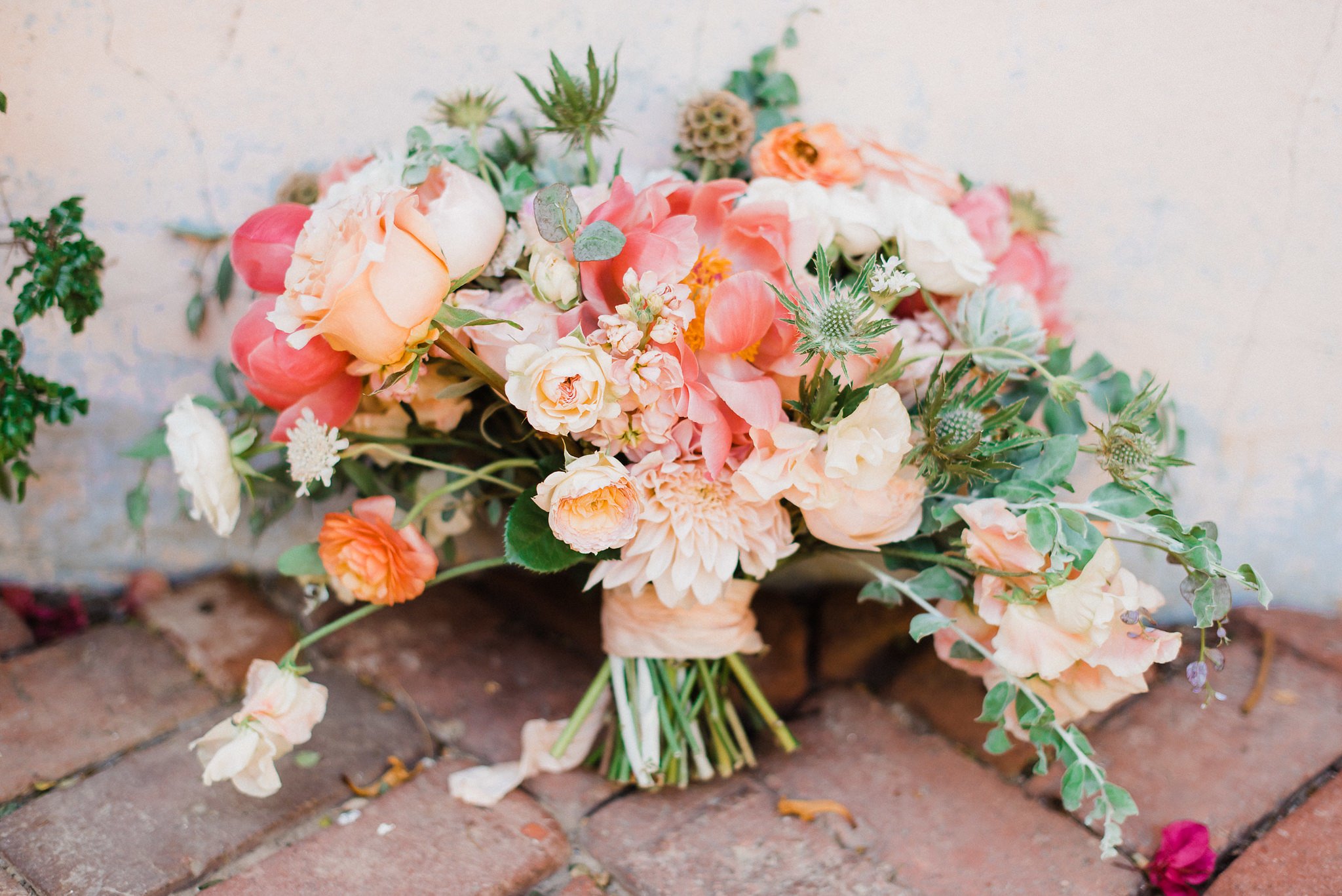 www.santabarbarawedding.com | Grace Kathryn | Santa Barbara Historical Museum | Bridal Bouquet