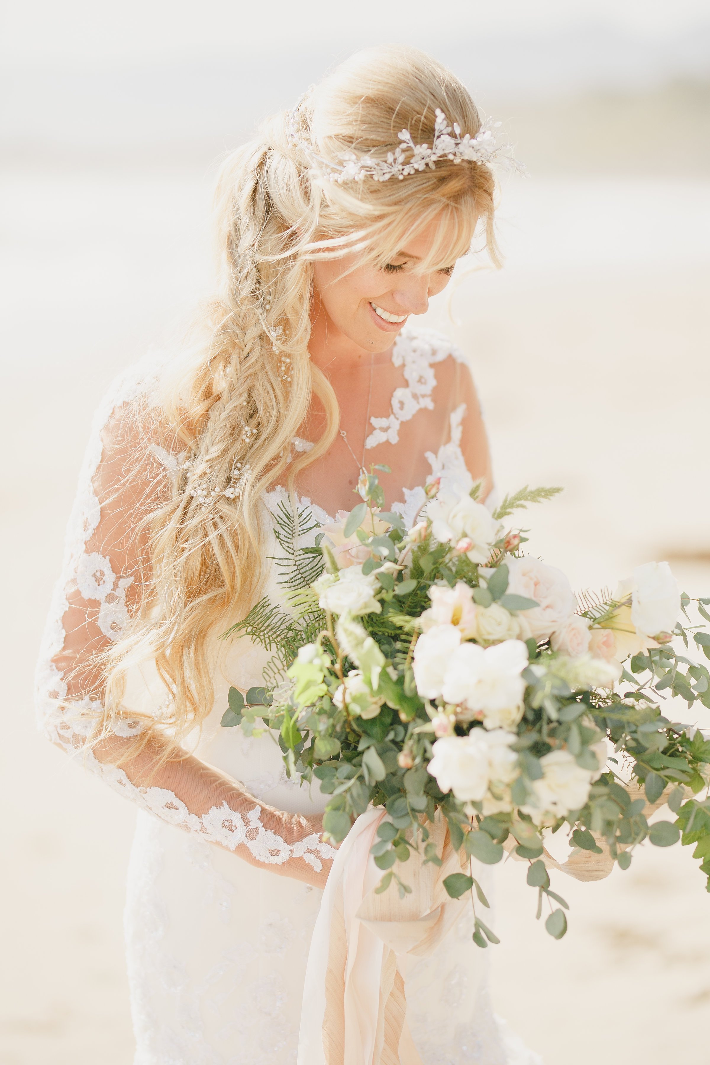 www.santabarbarawedding.com | Kristen Booth Photography | Rincon Beach Club | Bride | Bridal Bouquet