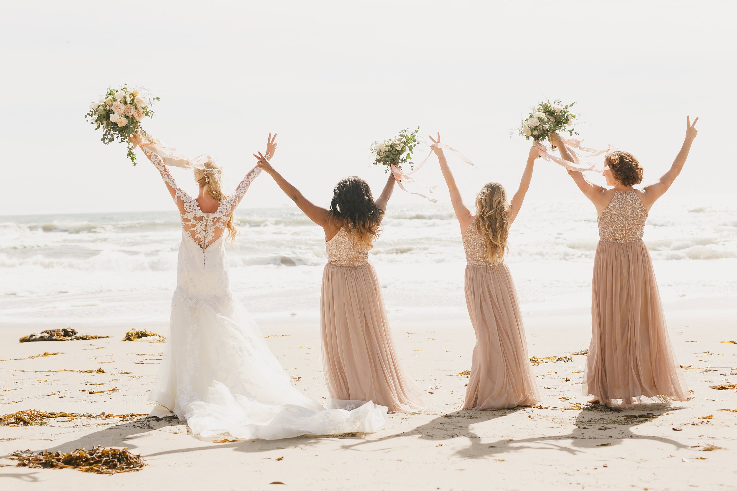 www.santabarbarawedding.com | Kristen Booth Photography | Rincon Beach Club | Bridesmaids