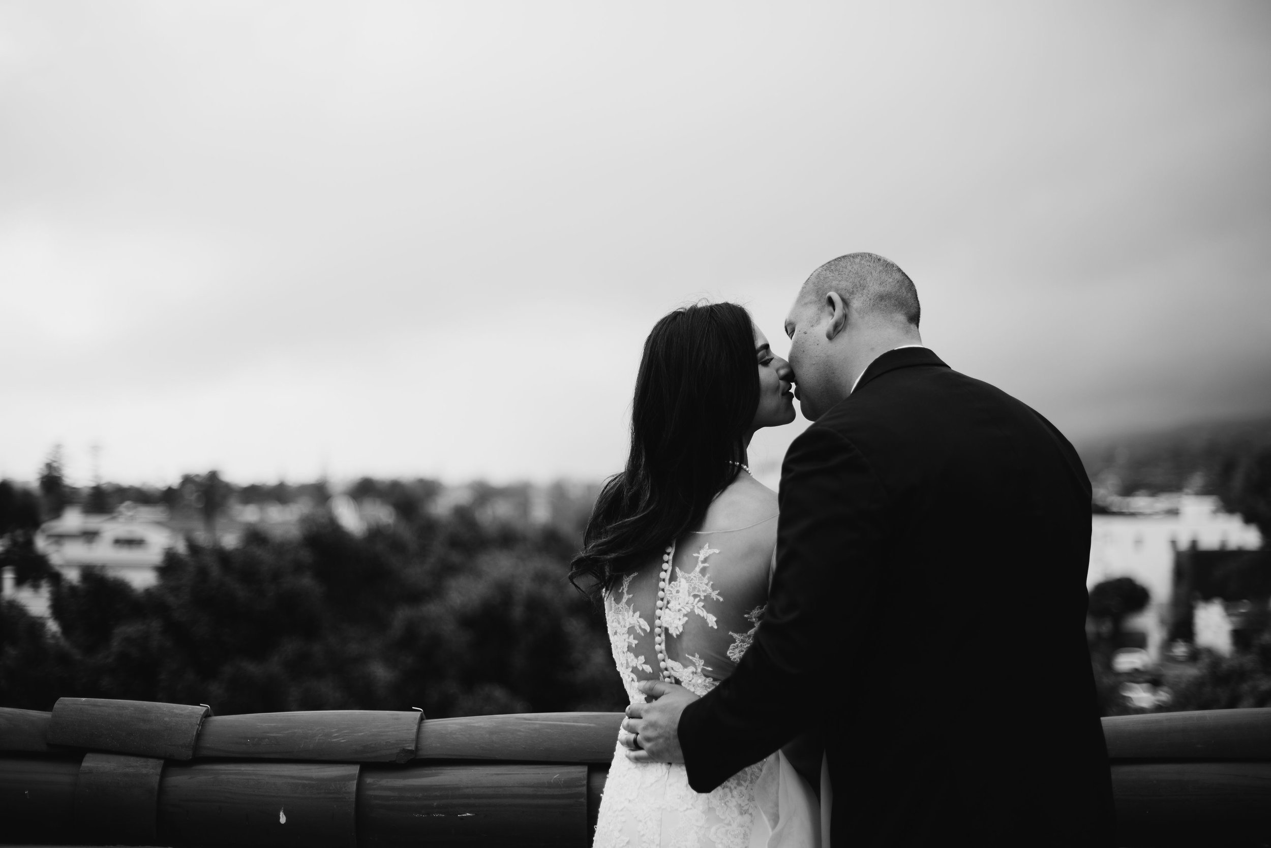 www.santabarbarawedding.com | SefraKay Photography | Kimpton Canary Hotel | Bride and Groom Share a Moment