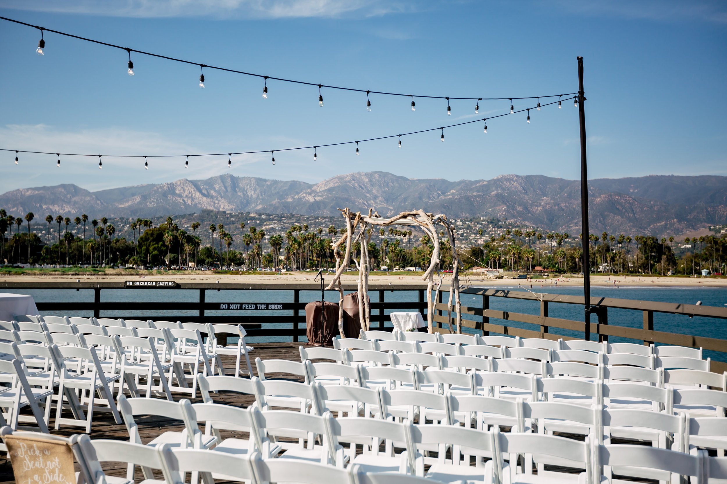 www.santabarbarawedding.com | Rewind Photography | Santa Barbara Sea Center | Events by Fran | Ceremony