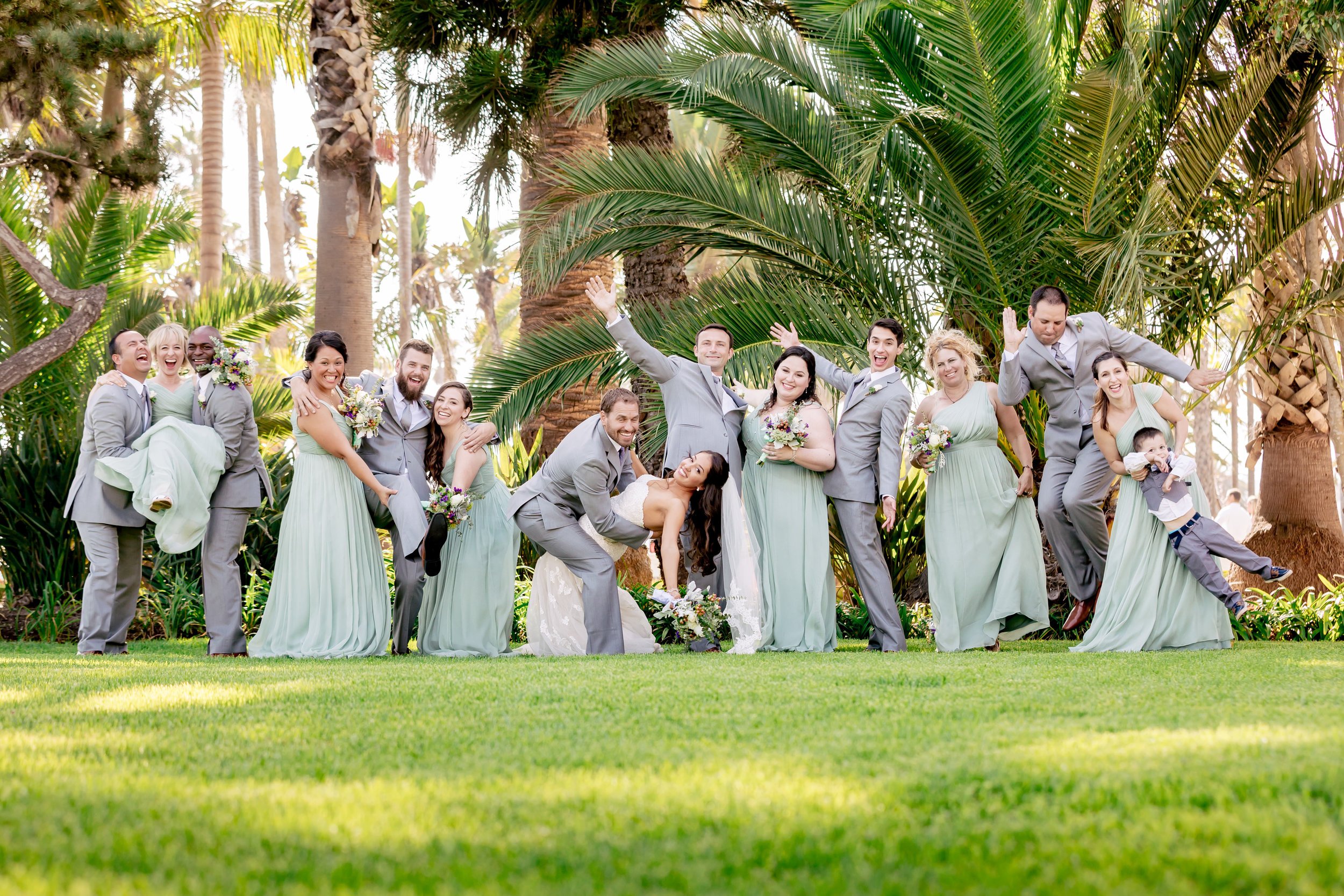 www.santabarbarawedding.com | Rewind Photography | Santa Barbara Sea Center | Events by Fran | Bridal Party