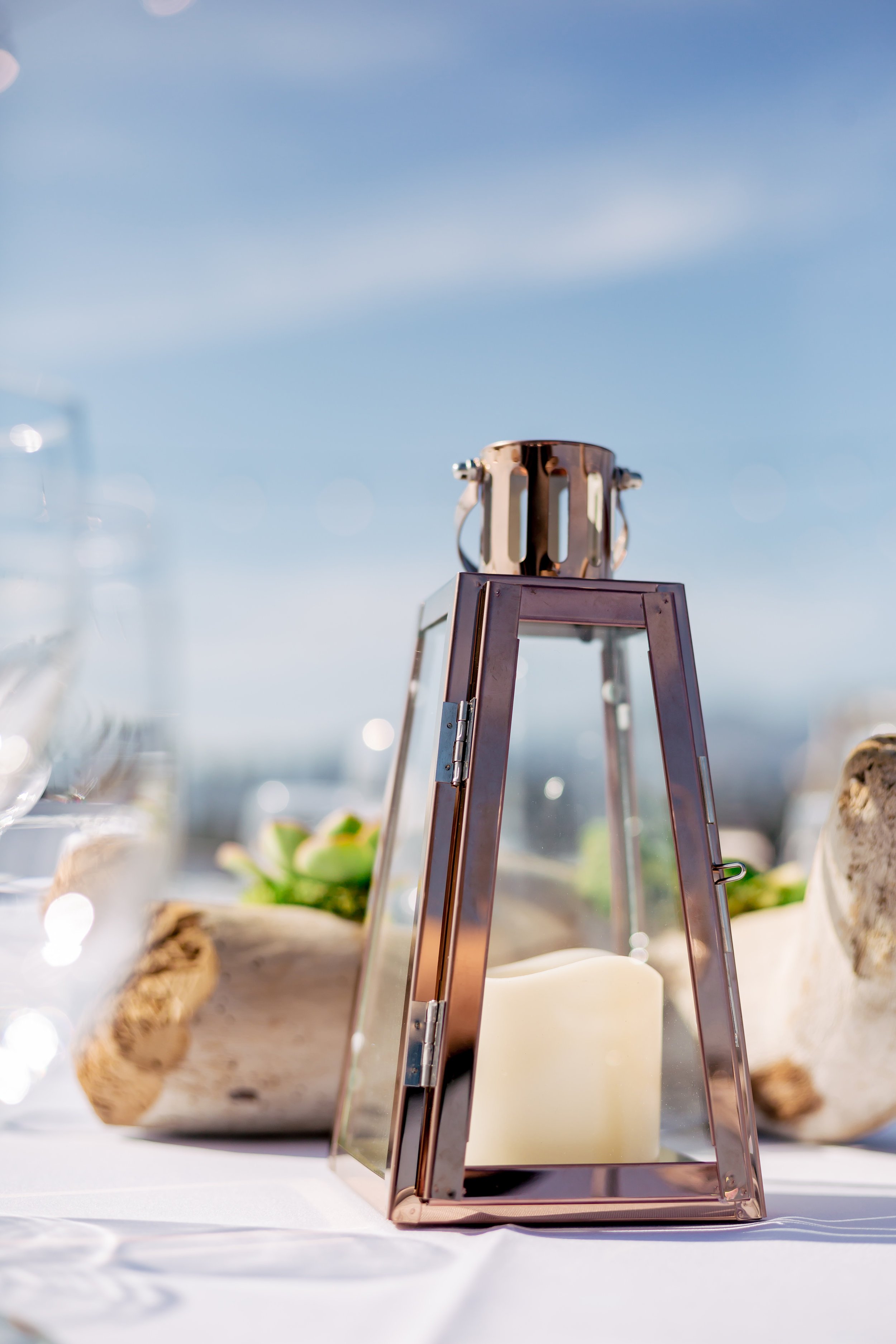 www.santabarbarawedding.com | Rewind Photography | Santa Barbara Sea Center | Events by Fran | Reception Table Details