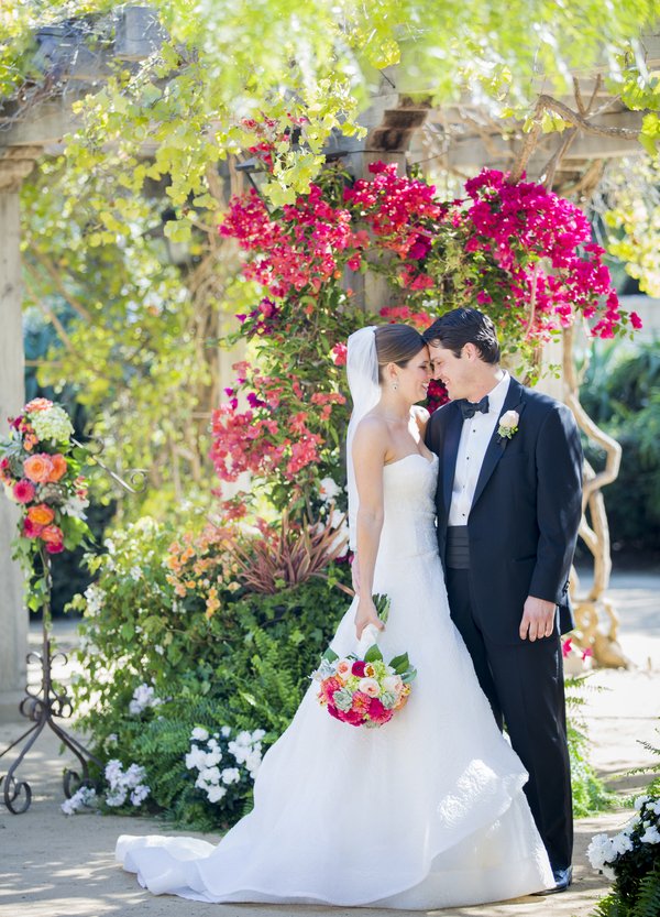 santabarbarawedding.com | photo: Willa Kveta | bougainvillea wedding ideas