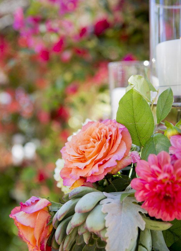 santabarbarawedding.com | photo: Willa Kveta | bougainvillea wedding ideas