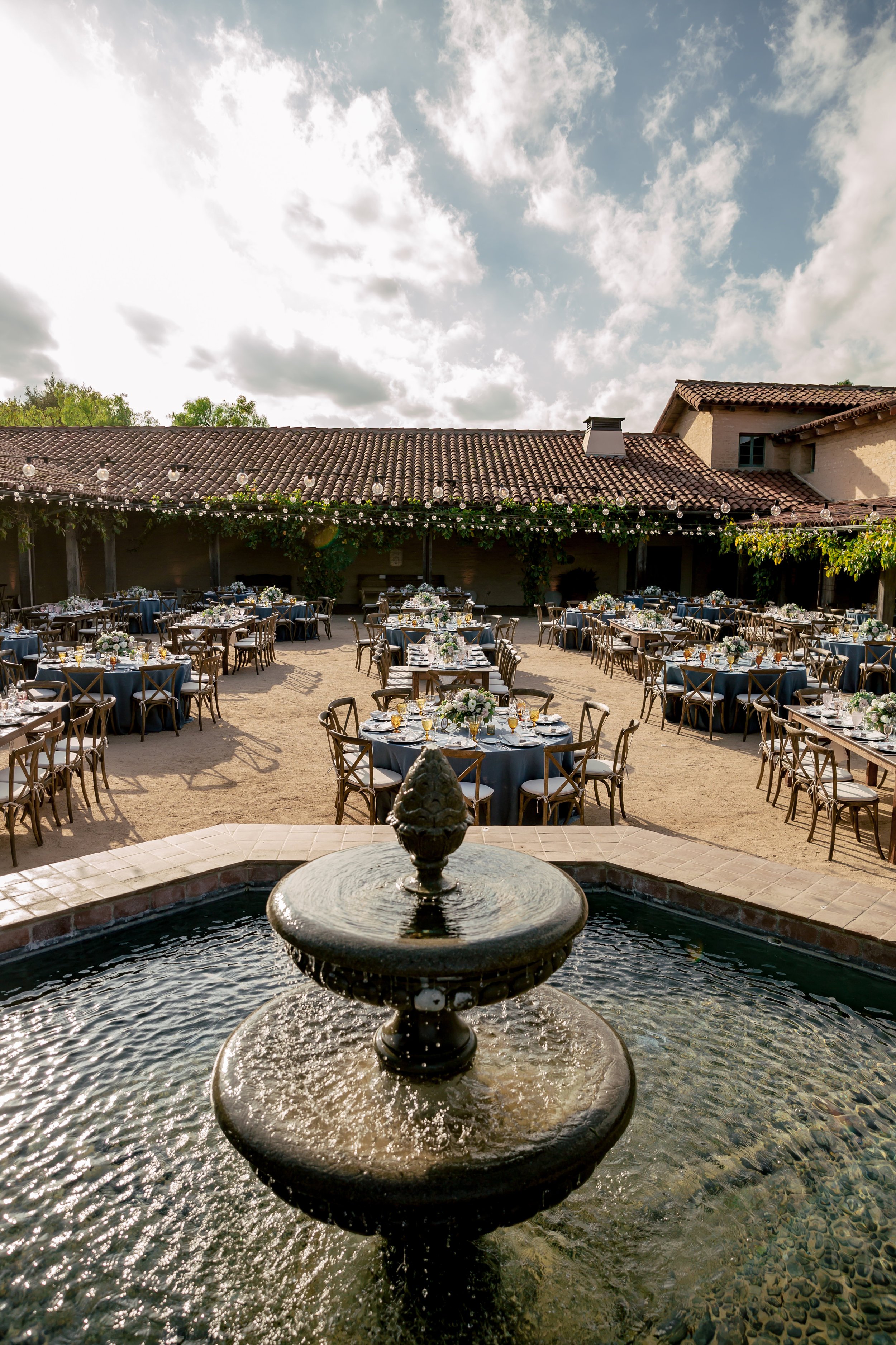 www.santabarbarawedding.com | Rewind Photography | Events by M and M | Santa Barbara Historical Museum | Reception