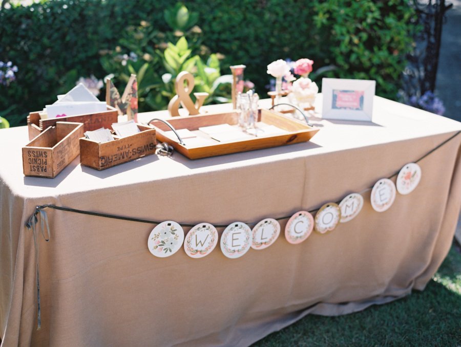 www.santabarbarawedding.com | Soigne Productions | Lane Dittoe | Gift Table