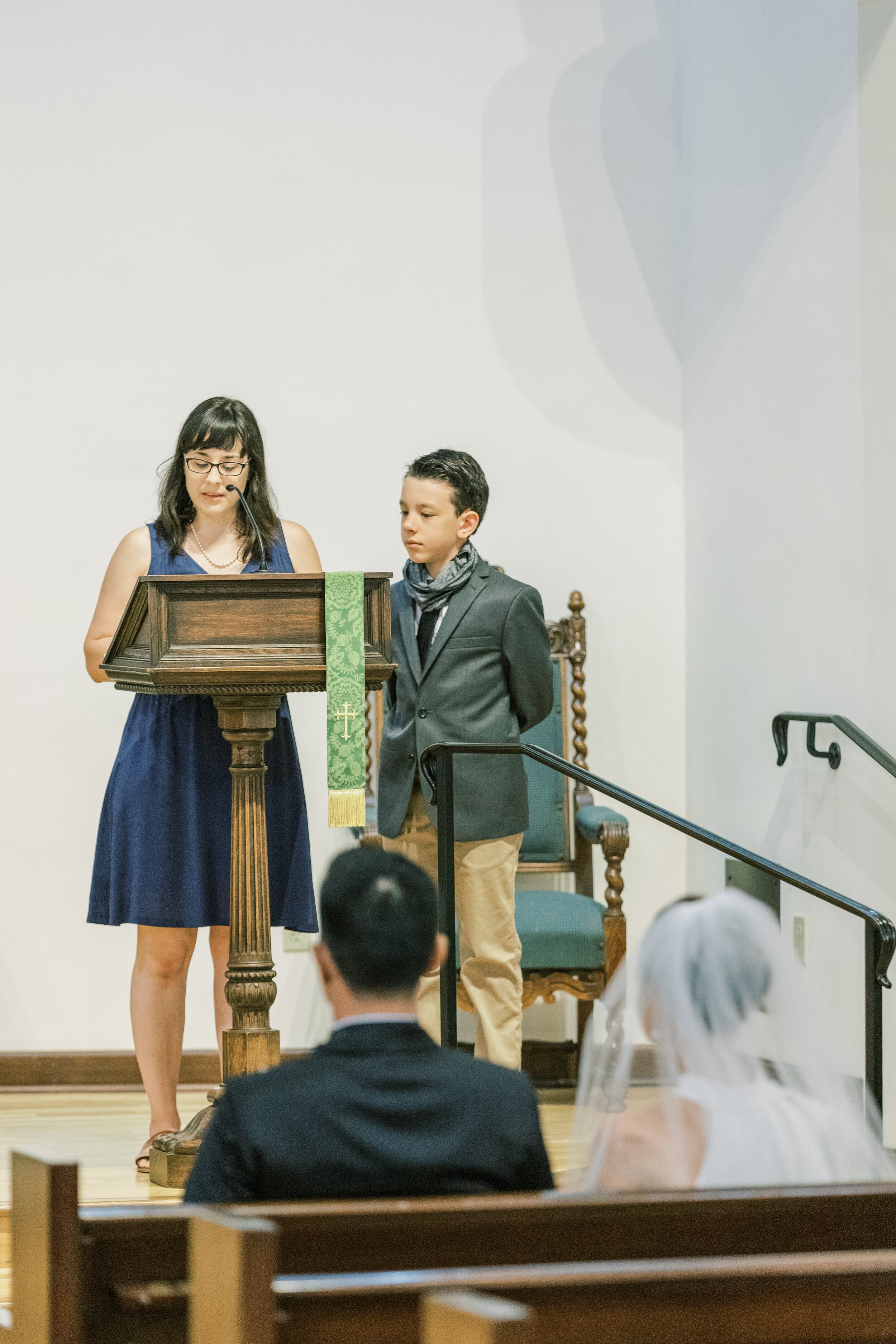 www.santabarbarawedding.com | Jocelyn &amp; Spencer | El Montecito Presbyterian Church | Lulus Indochino | Speech at the Ceremony 