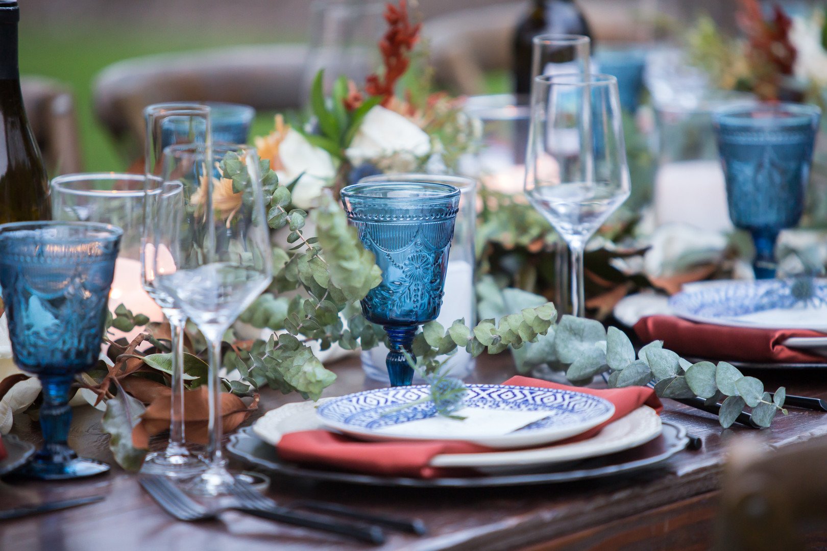 www.santabarbarawedding.com | Elizabeth Victoria Photography | Old Creek Ranch Winery | PacWest Blooms | Amigos Party Rentals | wedding reception table decor