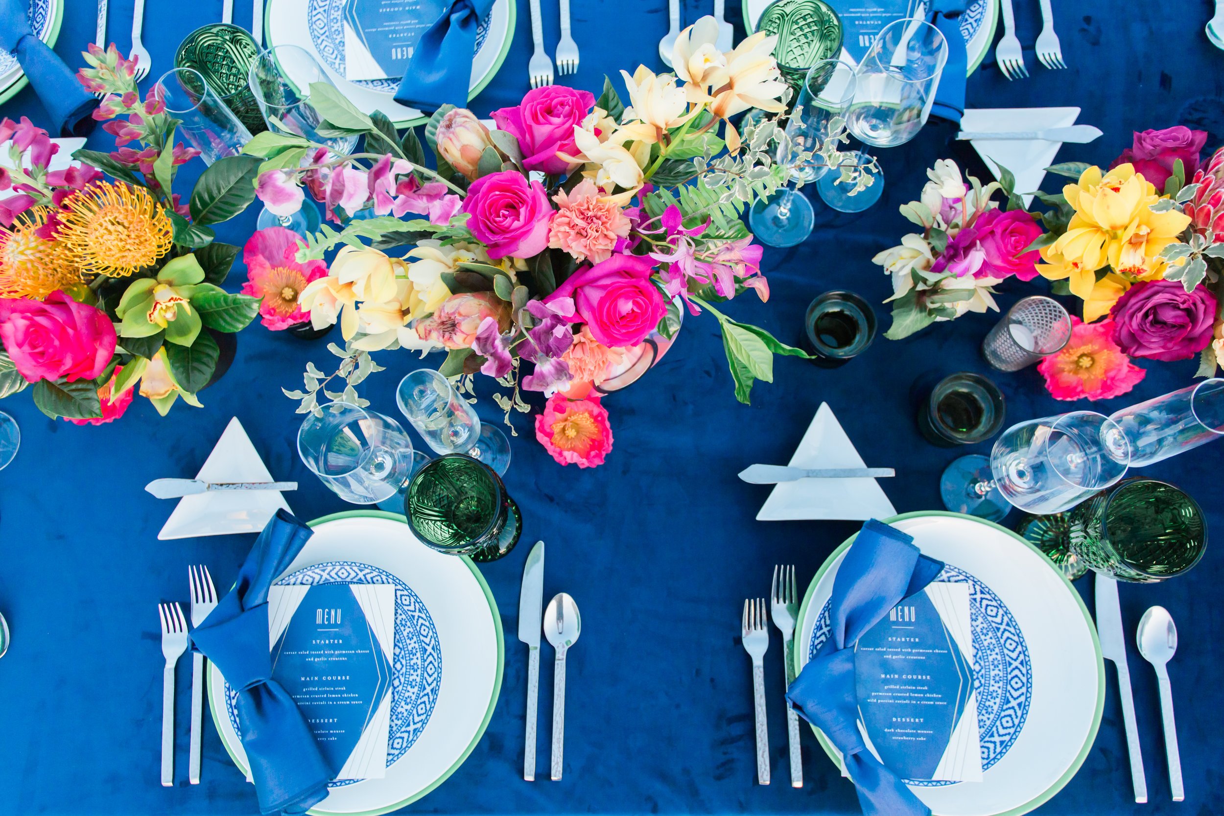 www.santabarbarawedding.com | Ann Johnson Events | MOXI | James &amp; Jess | Place Setting