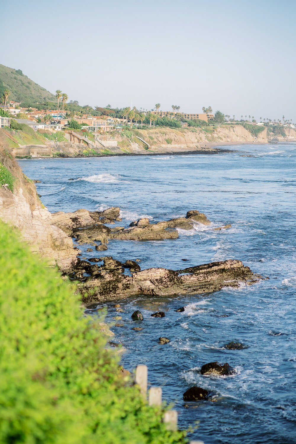 www.santabarbarawedding.com | Renoda Campbell Photography | Renoda Campbell Events | View of the Ocean from the Private Venue