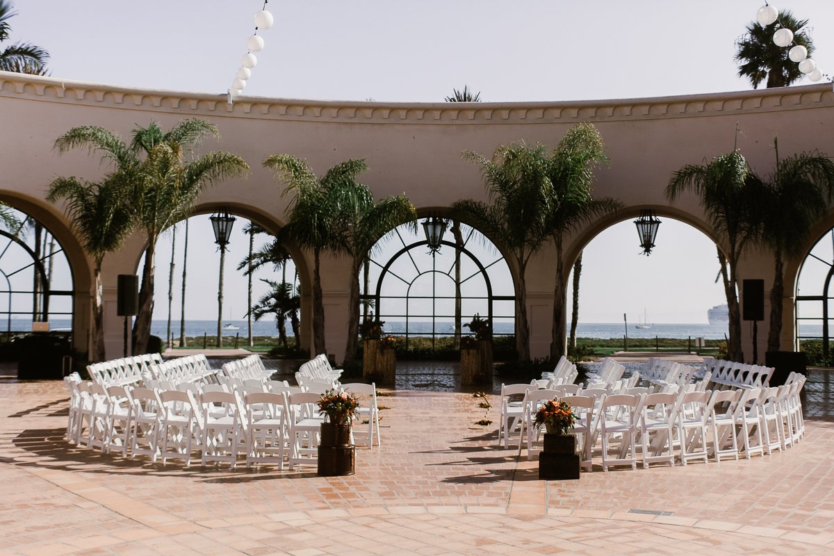 www.santabarbarawedding.com | Clarissa Koenig | Felici Events | Hilton Santa Barbara Beachfront Resort | Ceremony