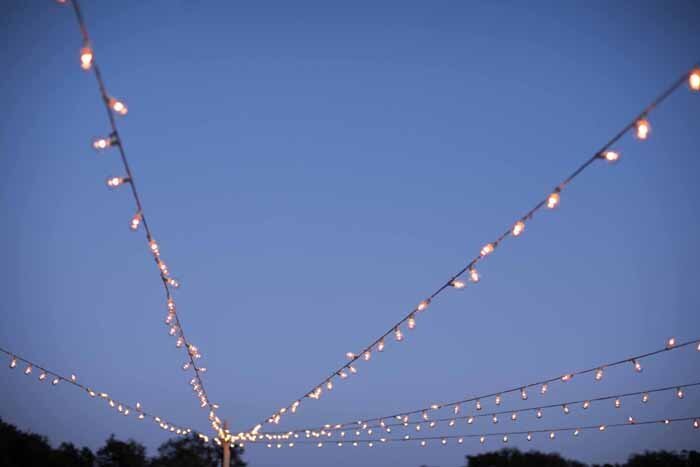 www.santabarbarawedding.com | Private Ranch | Soigne Productions | Bri Burkett Wedding | Bella Vista Designs | String Lights at Night
