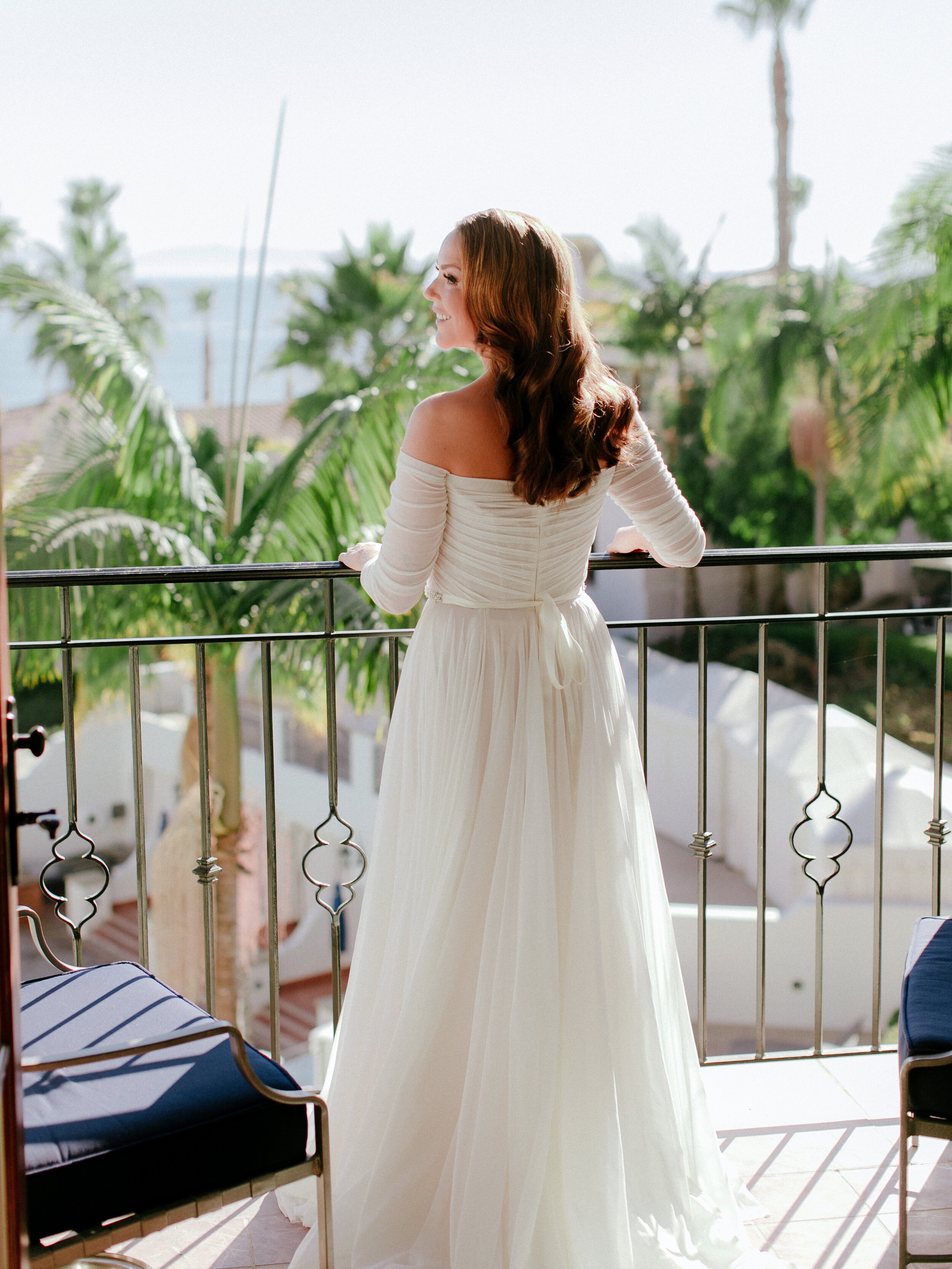 www.santabarbarawedding.com | The Ritz-Carlton Bacara | Santa Barbara Elopement | Chris J. Evans | Intrepid Floral Co. | TEAM Hair &amp; Makeup | Bride in Her Wedding Gown