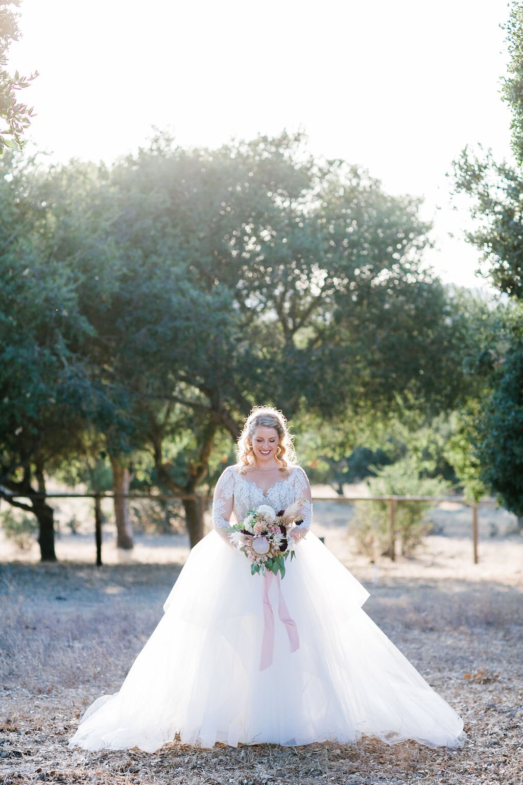 www.santabarbarawedding.com | Zaca Creek Ranch | Mi Belle Photography | Jill &amp; Co. | Beauty By Leah Rose | Amari | Hayley Paige | Alanna Lee Design | Bride with Bouquet