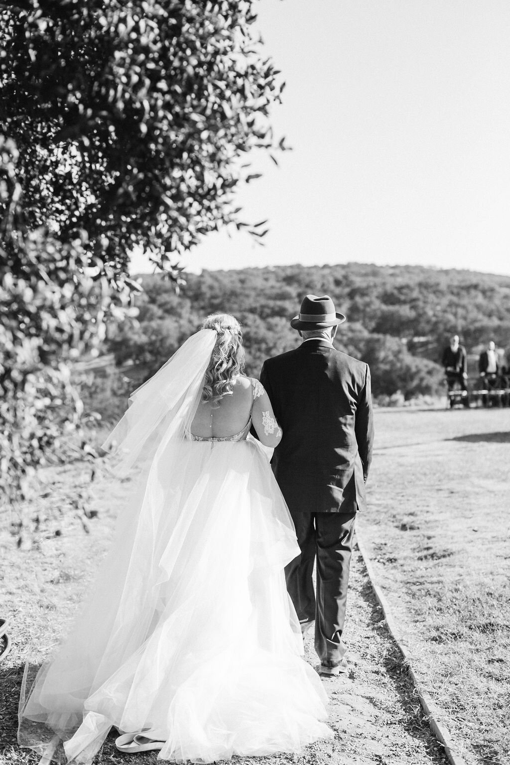 www.santabarbarawedding.com | Zaca Creek Ranch | Mi Belle Photography | Jill &amp; Co. | Alanna Lee Design | Hayley Paige | Amari | Beauty by Leah Rose | Bride Escorted by Her Father