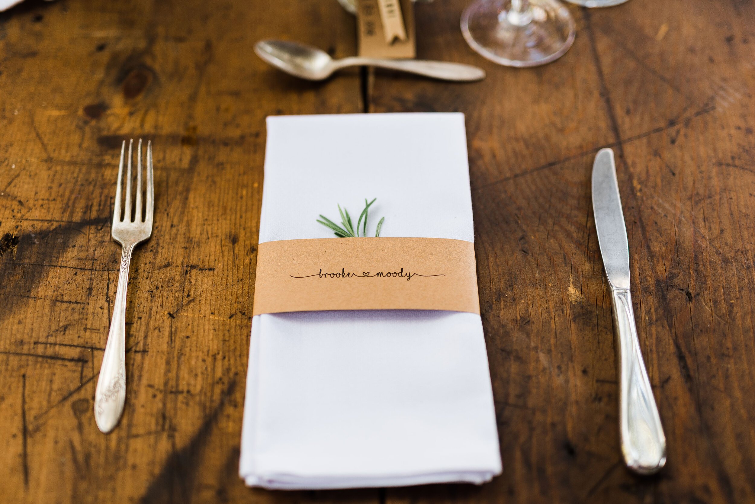 www.santabarbarawedding.com | Roblar Winery and Farm | Brittany Taylor Photography | Reception Table Place Settings