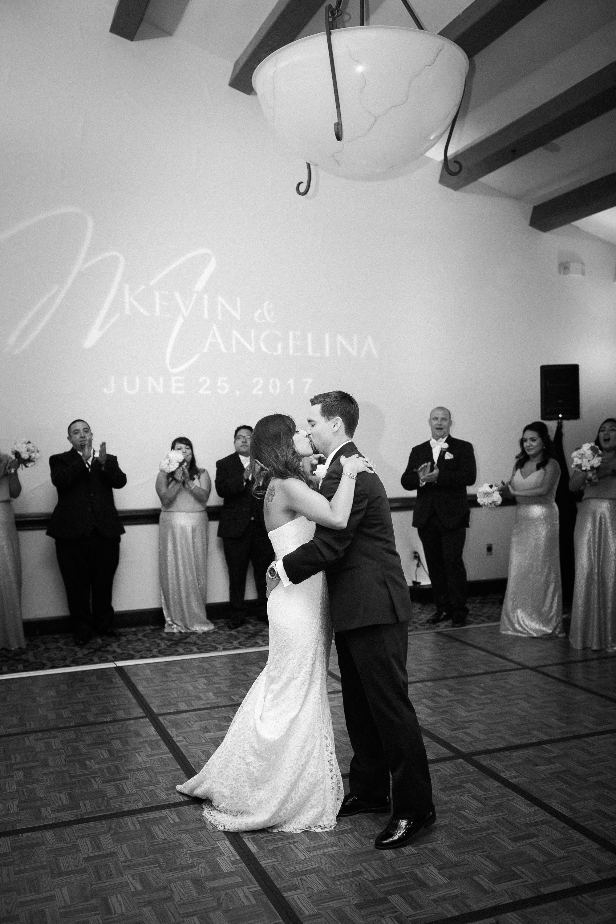 www.santabarbarawedding.com | Kelsey Crews | Fess Parker Doubletree | Bride and Groom | First Dance