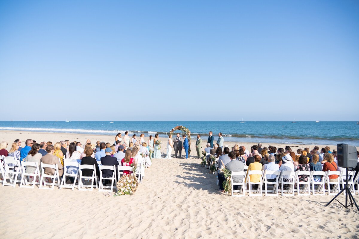 www.santabarbarawedding.com | Hilton SB Beachfront Resort | Peterson Design &amp; Photography | Kindred Weddings &amp; Events | The Twisted Twig | BHLDN | The Ceremony