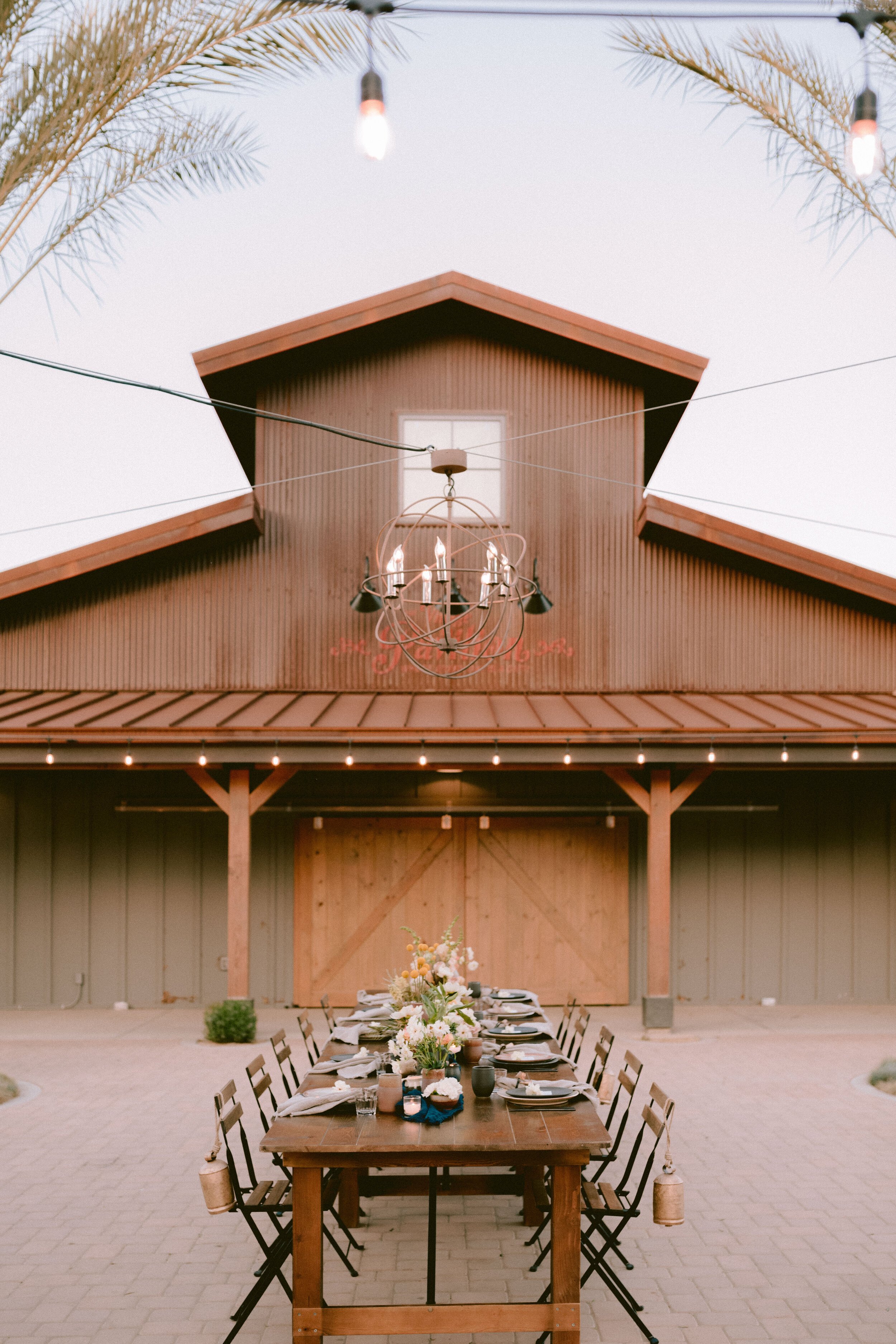 www.santabarbarawedding.com | Mollie Crutcher Photography | Flying Flags RV Resort &amp; Campground | Hive Events | Ella and Louie | Mayware Ceramics | FOLD SB | outdoor barn wedding venue reception