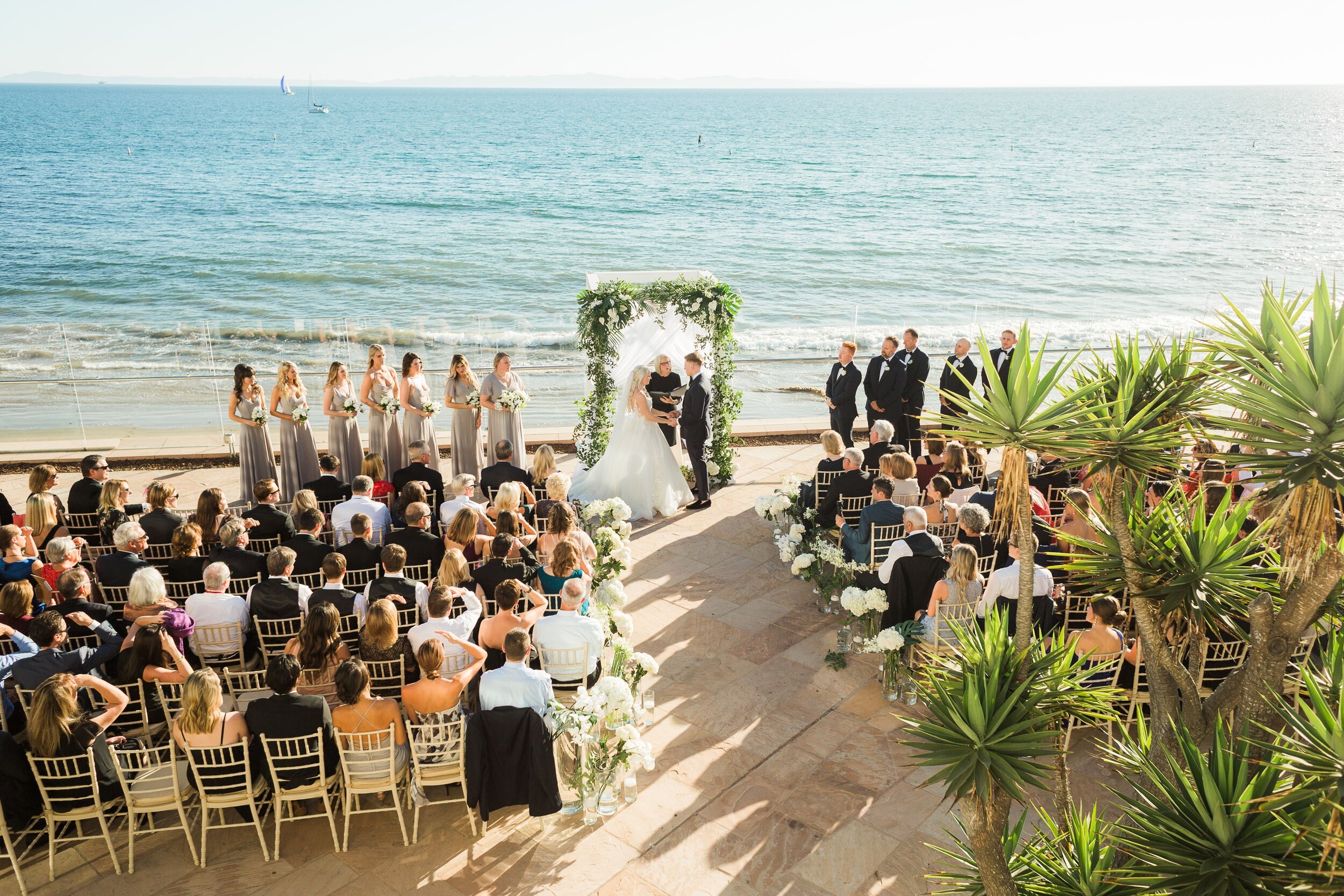 www.santabarbarawedding.com | Four Seasons Resort The Biltmore | Whitney Turner | KB Events | Ella &amp; Louie | Mia Solano | Luv Bridal | The Tent Merchant | Nanette McIntyre | Ceremony on the Beach