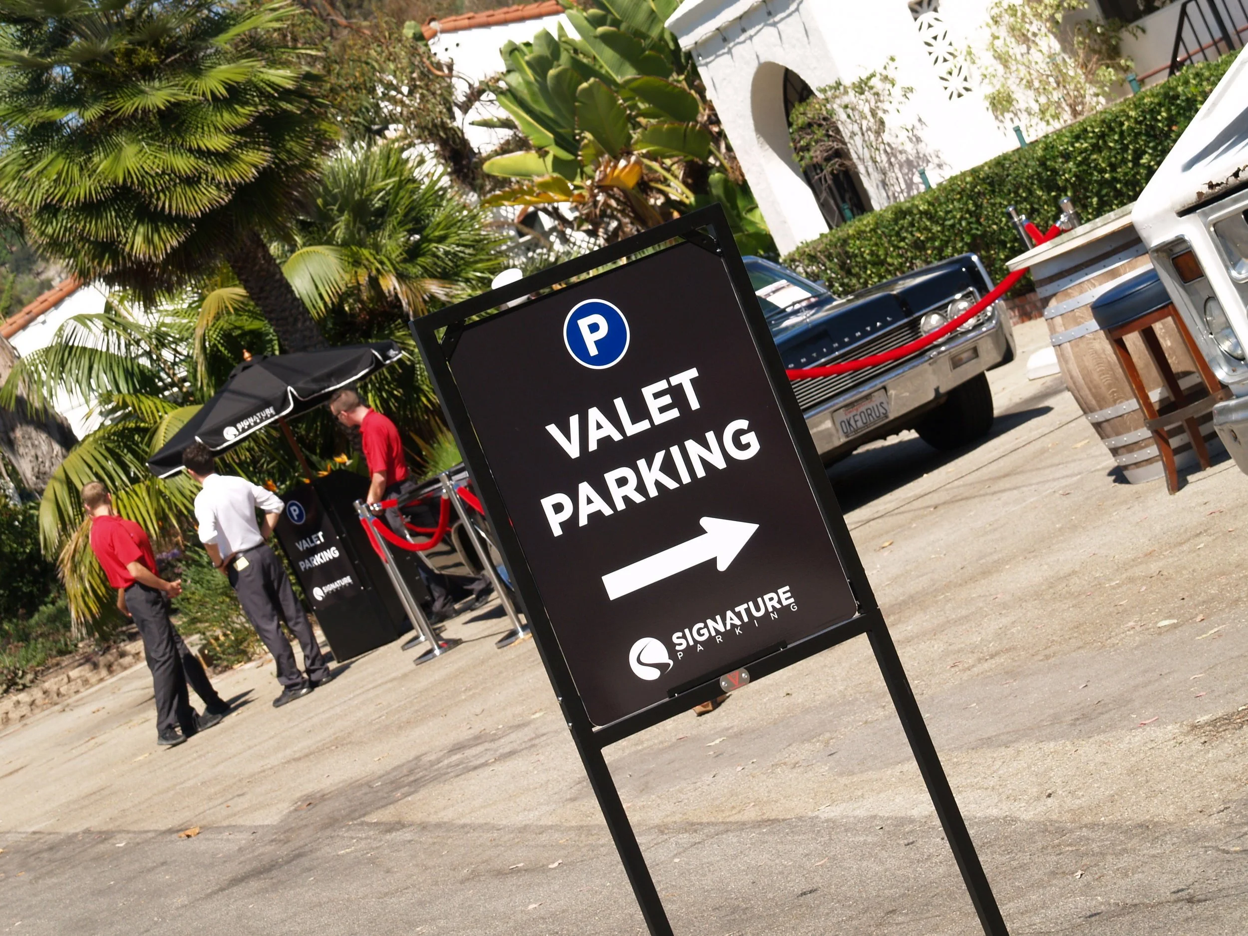 SantaBarbaraWedding.com | Valet Signature Parking
